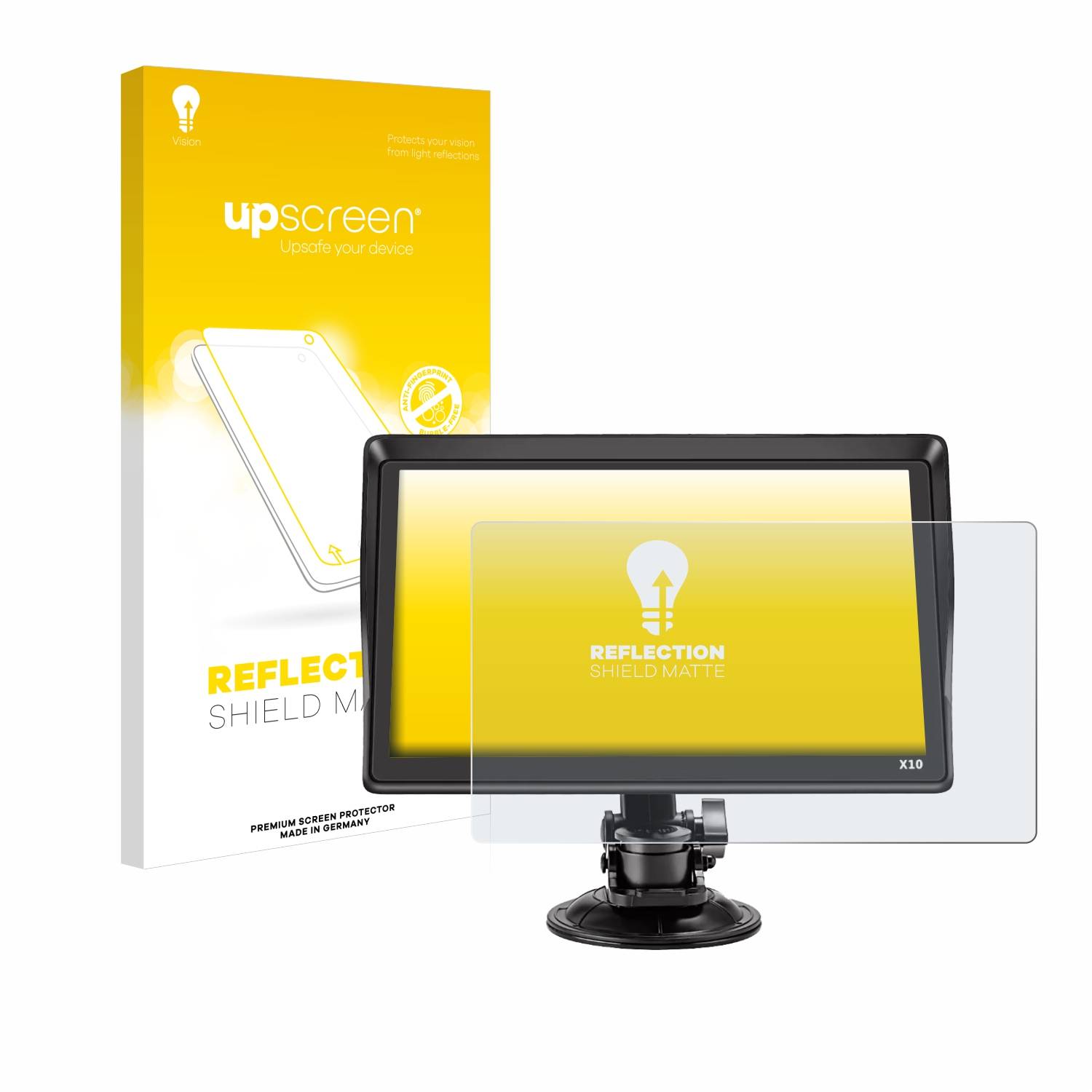upscreen Reflection Shield Matt Schutzfolie für Xgody X10 9