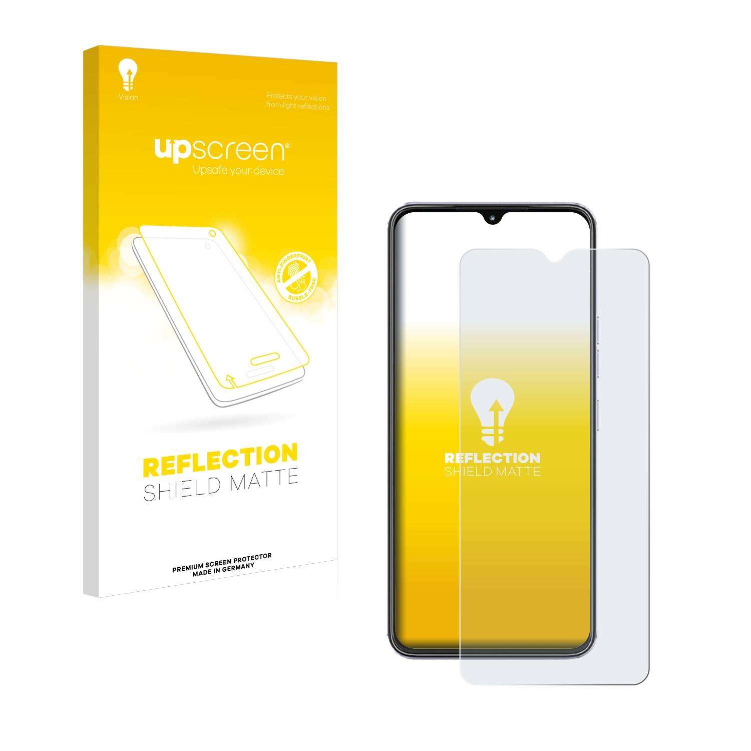 upscreen Reflection Shield Matt Schutzfolie für Itel A60S