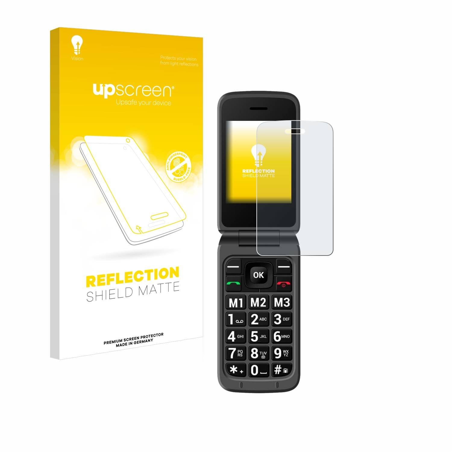 upscreen Reflection Shield Matt Schutzfolie für SPC Stella 2
