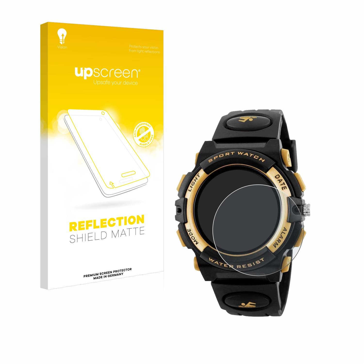 upscreen Reflection Shield Matt Schutzfolie für aswan watch L6601