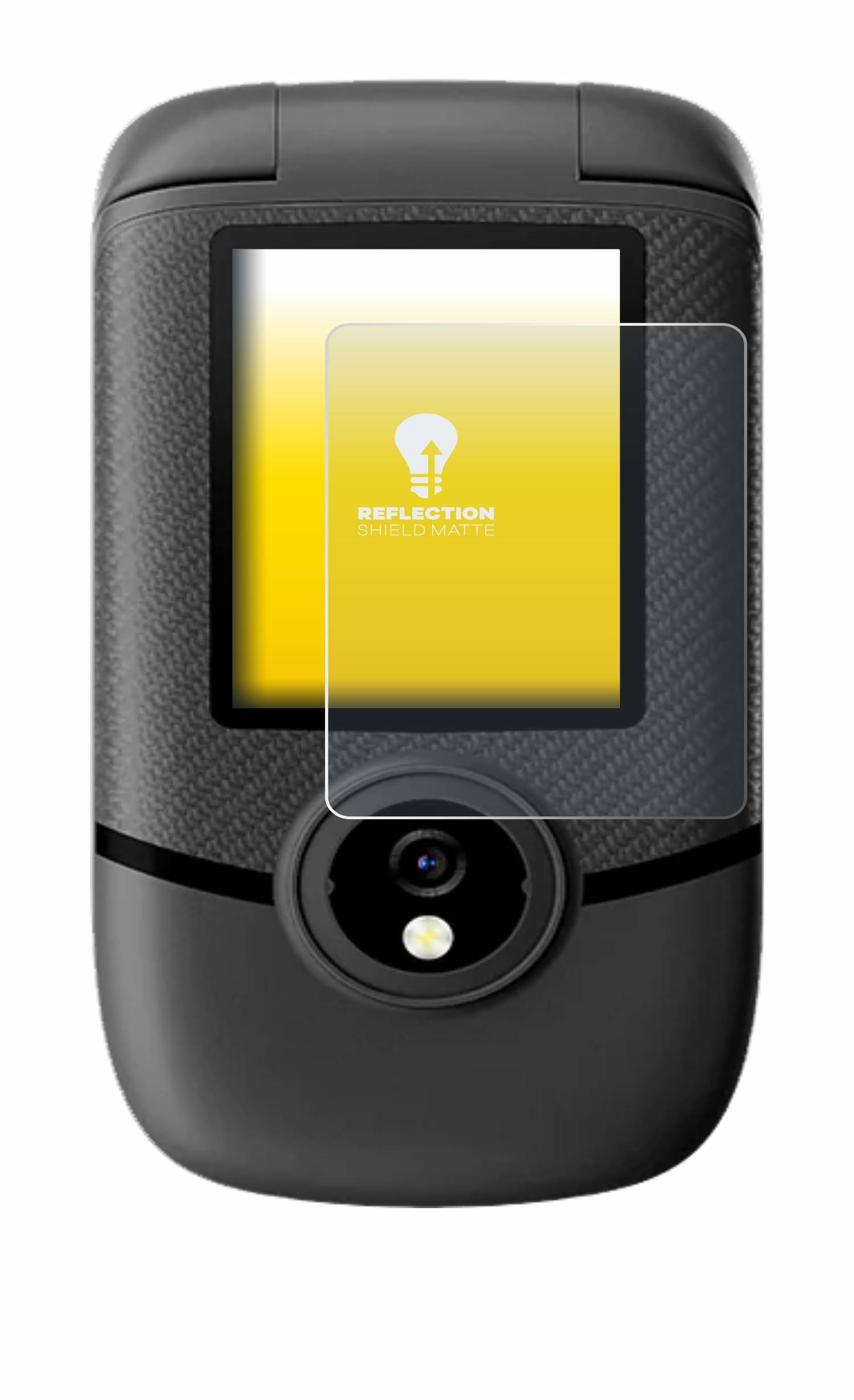 upscreen Reflection Shield Matt Schutzfolie für Blackview N2000 Flip
