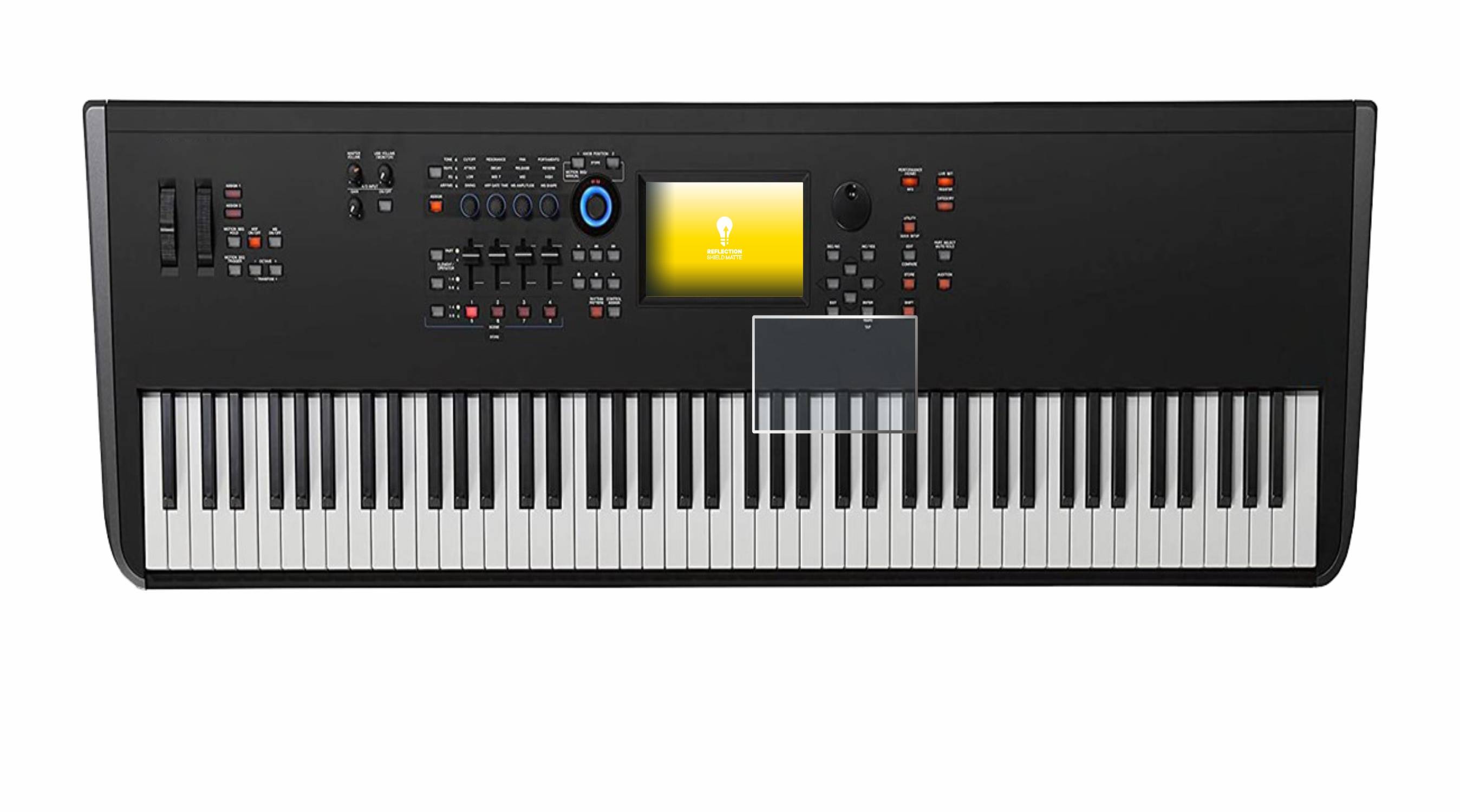 upscreen Reflection Shield Matt Schutzfolie für Yamaha MODX8+