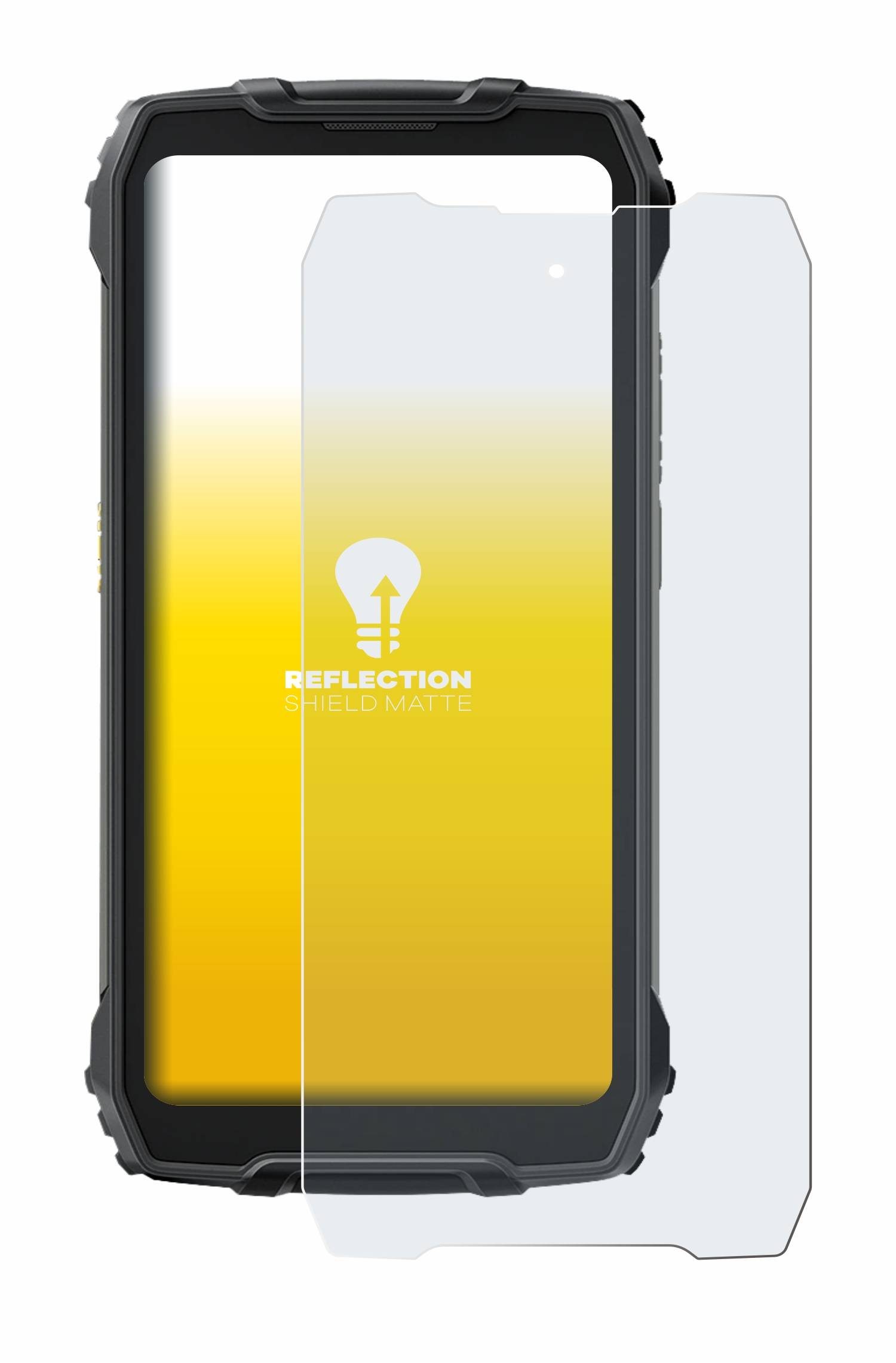 upscreen Reflection Shield Matt Schutzfolie für Blackview BV7300