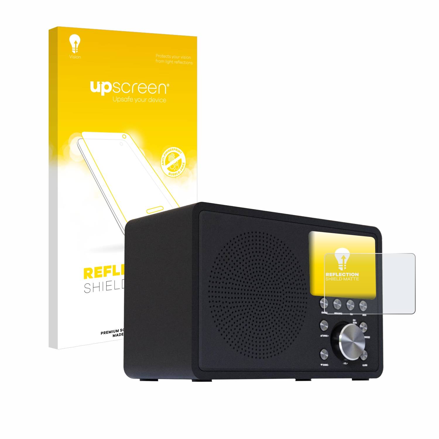 upscreen Reflection Shield Matt Schutzfolie für Majority Touro