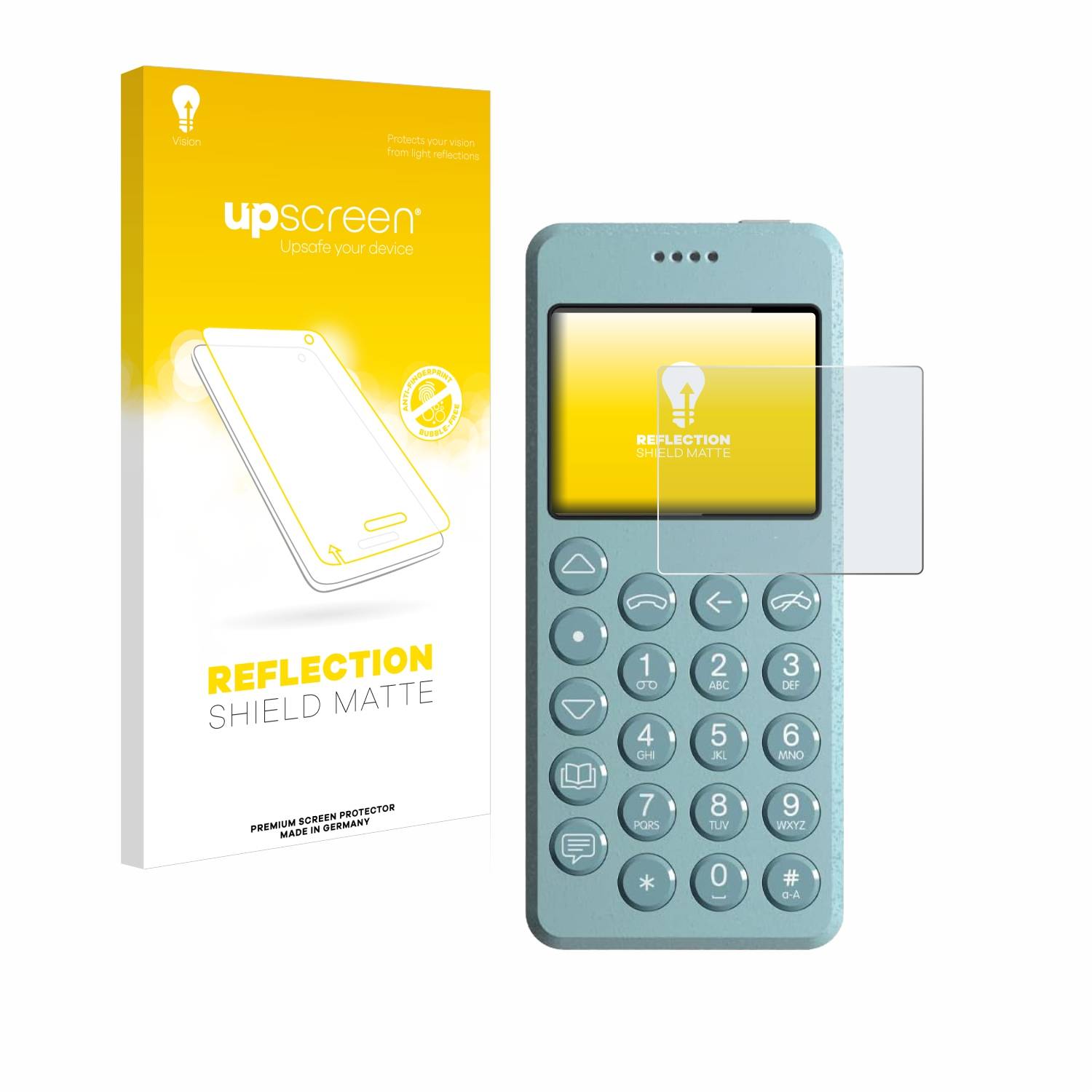 upscreen Reflection Shield Matt Schutzfolie für Punkt MP02