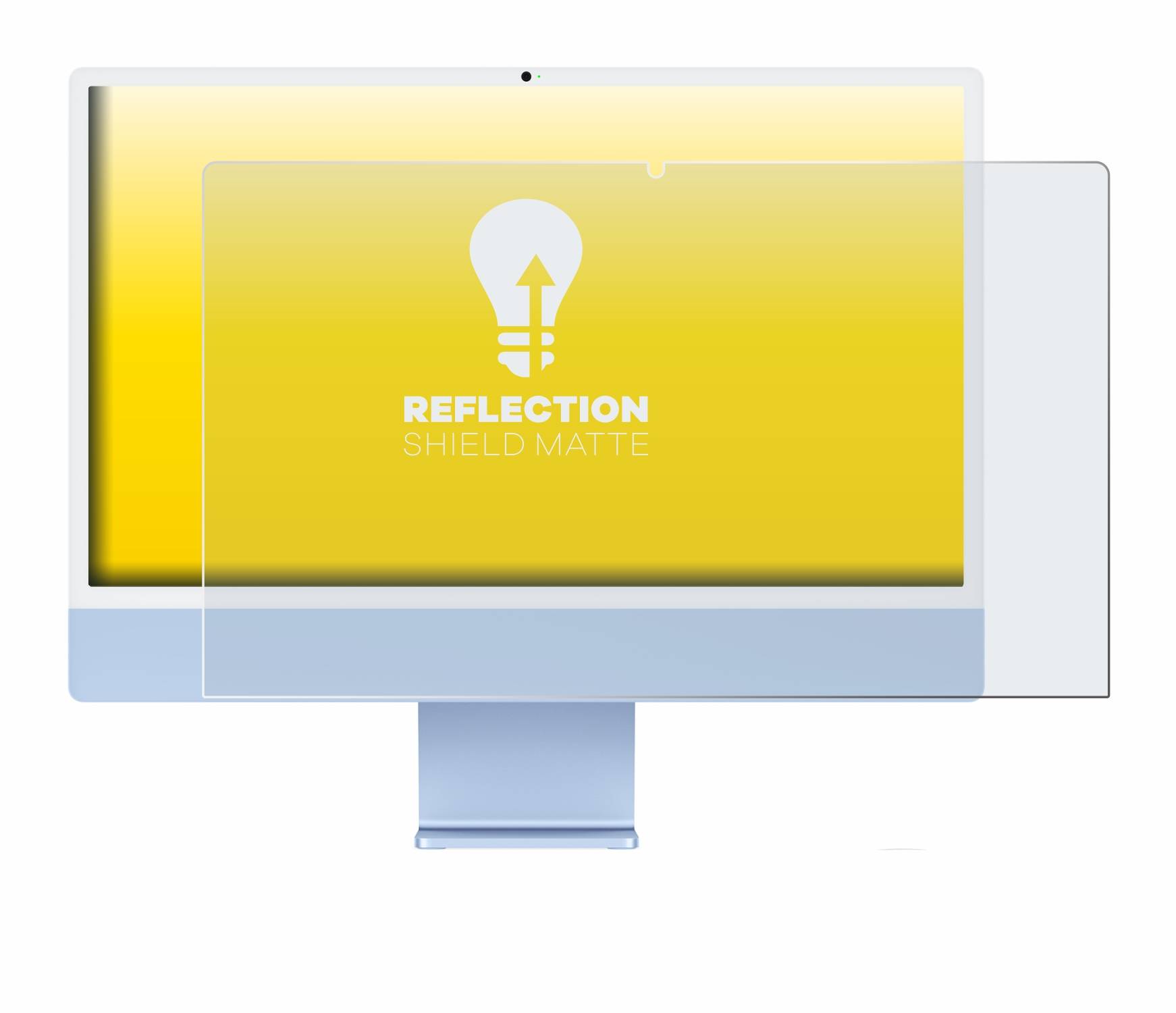 upscreen Reflection Shield Matt Schutzfolie für Apple iMac 24 M4 2024