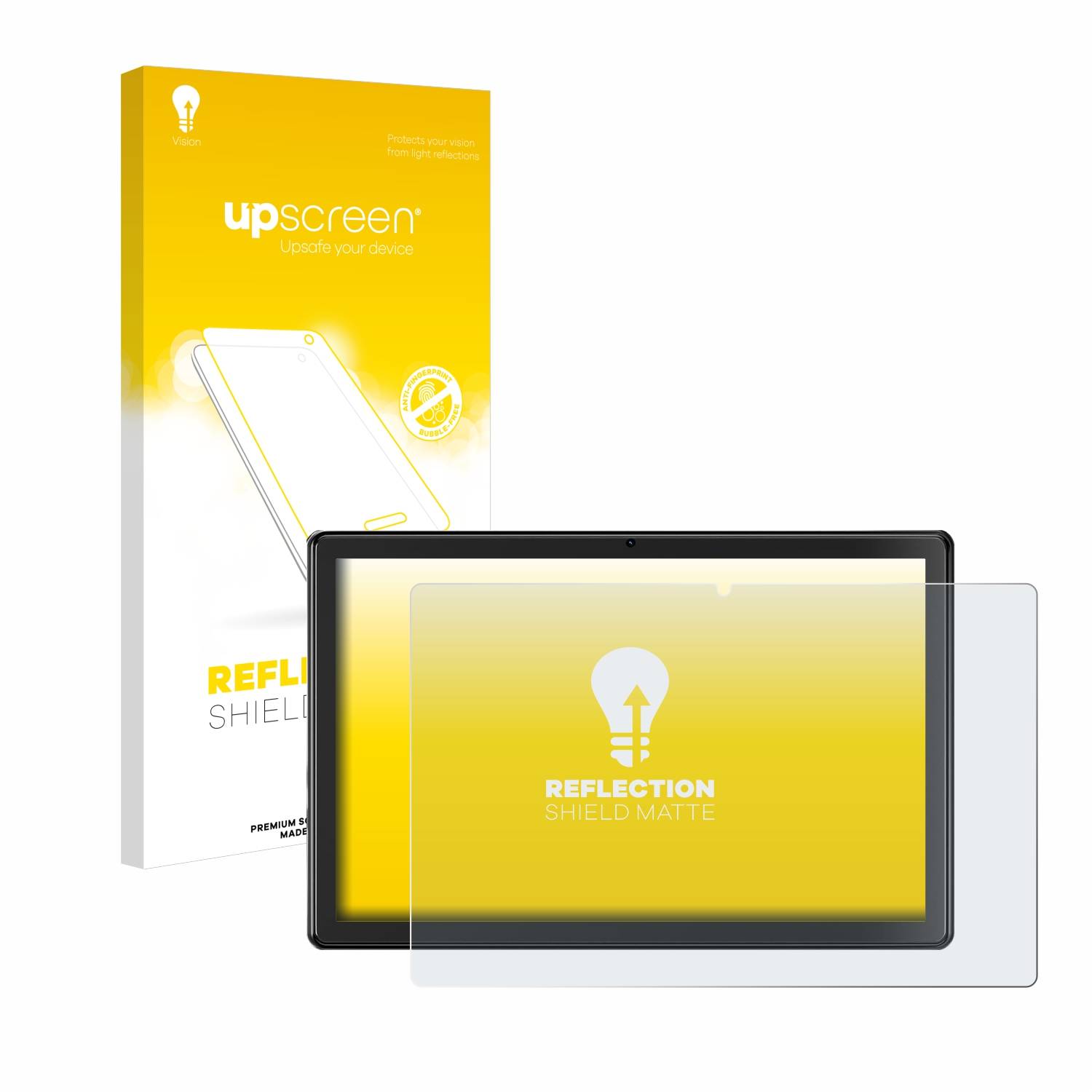 upscreen Reflection Shield Matt Schutzfolie für SGIN T10P 10.1