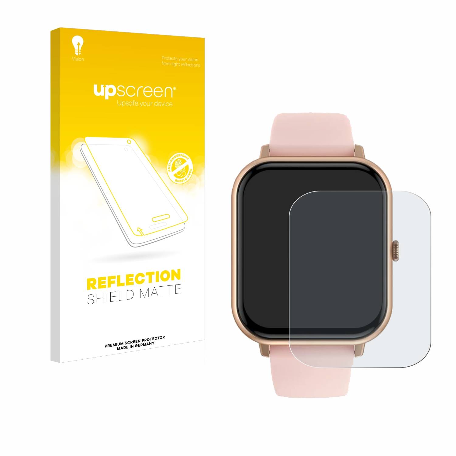 upscreen Reflection Shield Matt Schutzfolie für Manufacturer S5 1.83