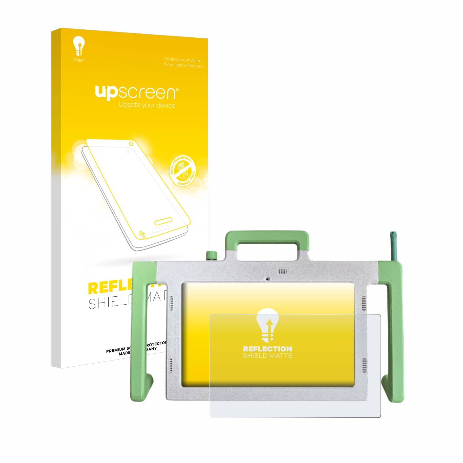 upscreen Reflection Shield Matt Schutzfolie für Telemarie Tablet 10.1