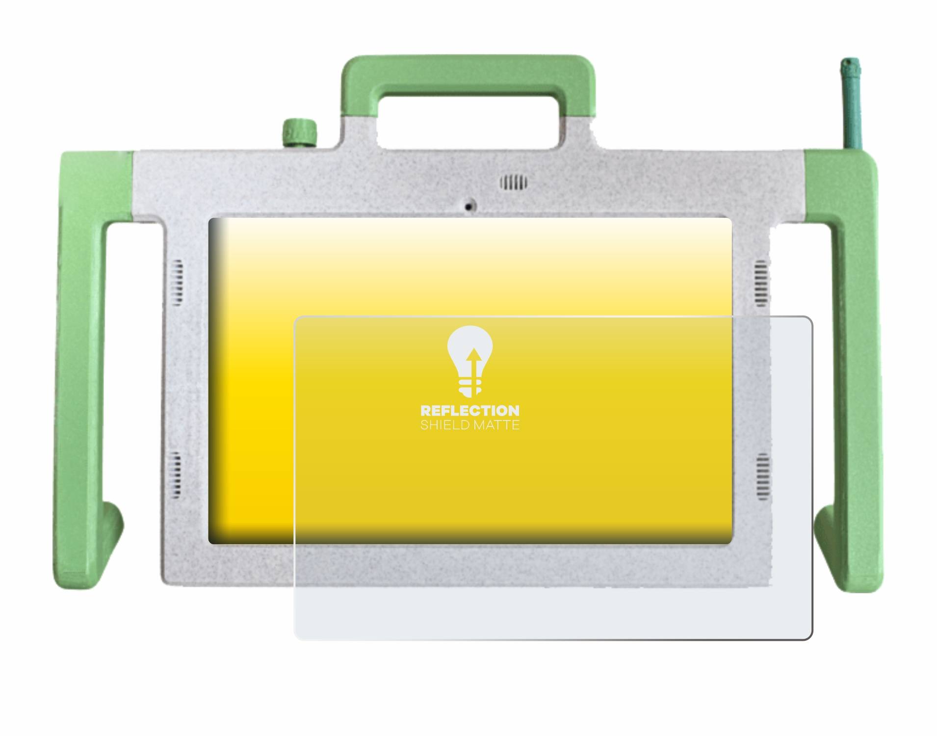 upscreen Reflection Shield Matt Schutzfolie für Telemarie Tablet 10.1
