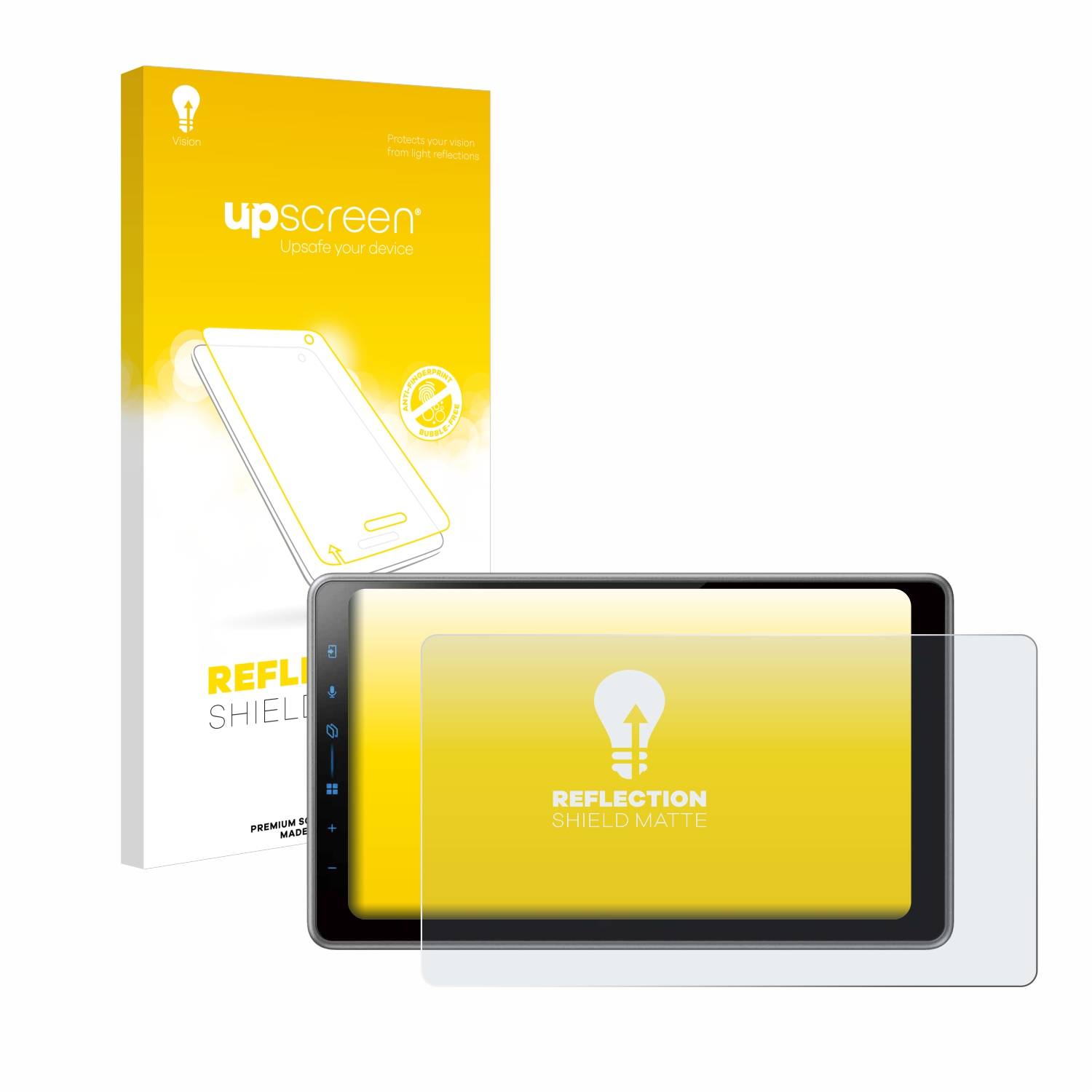 upscreen Reflection Shield Matt Schutzfolie für Pioneer SPH-DA97DAB
