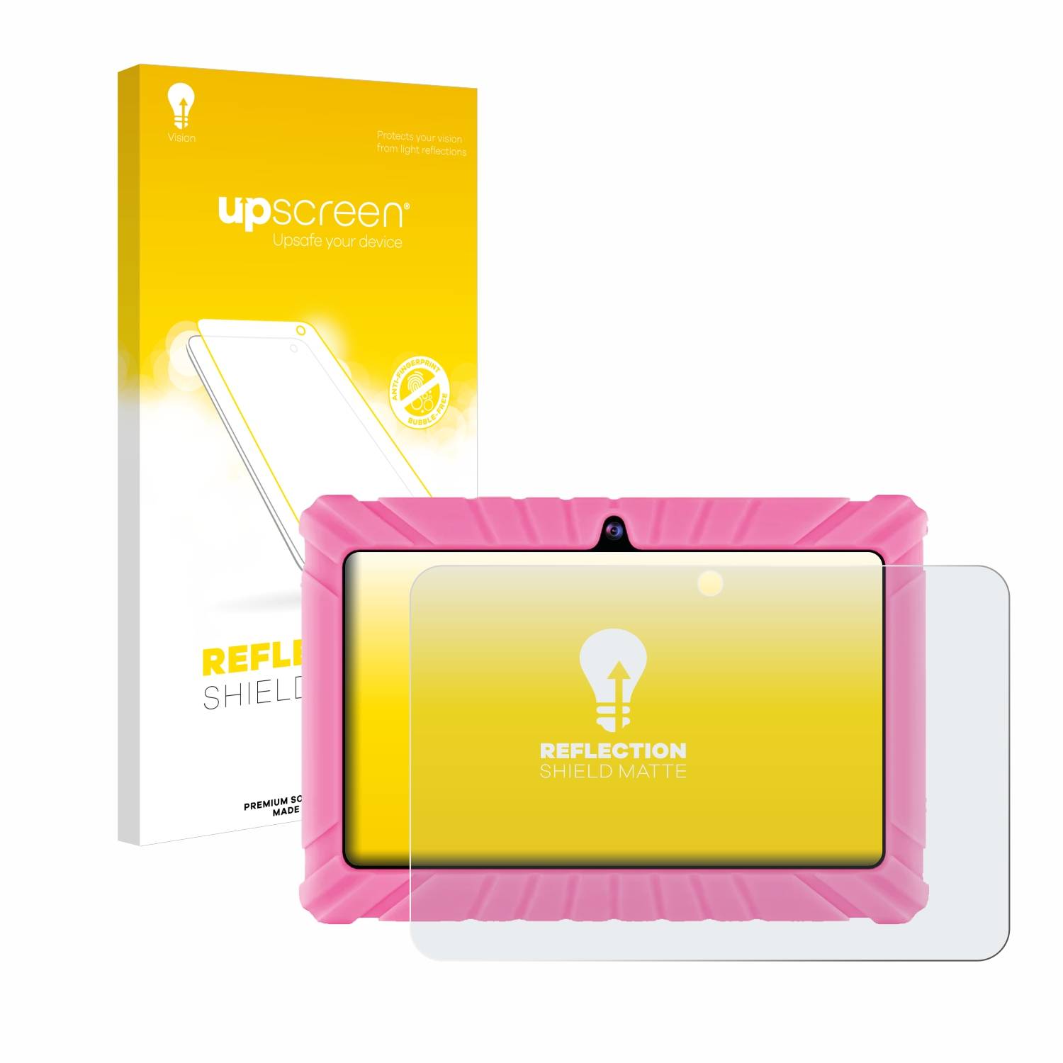 upscreen Reflection Shield Matt Schutzfolie für Contixo V8 7