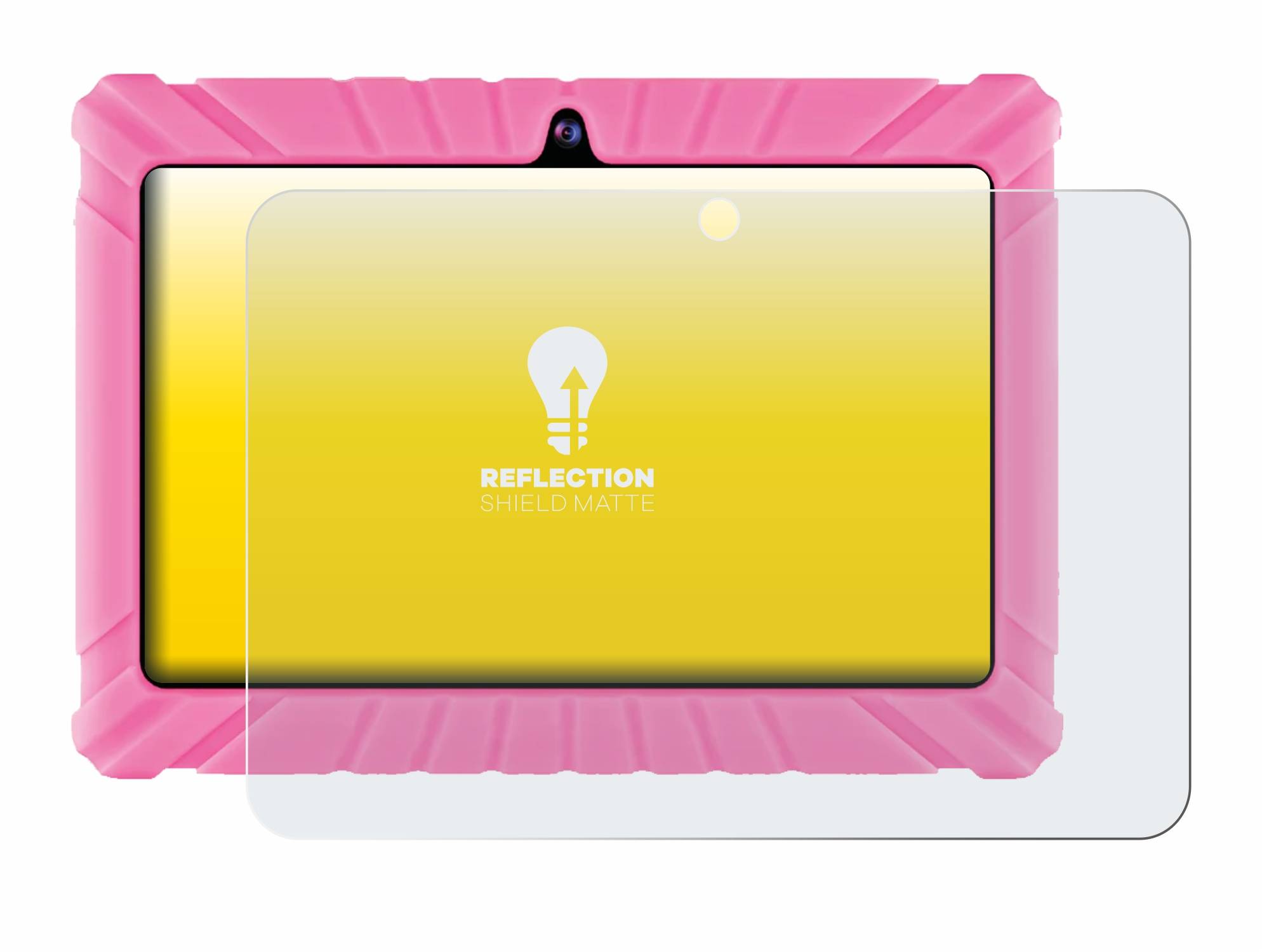 upscreen Reflection Shield Matt Schutzfolie für Contixo V8 7