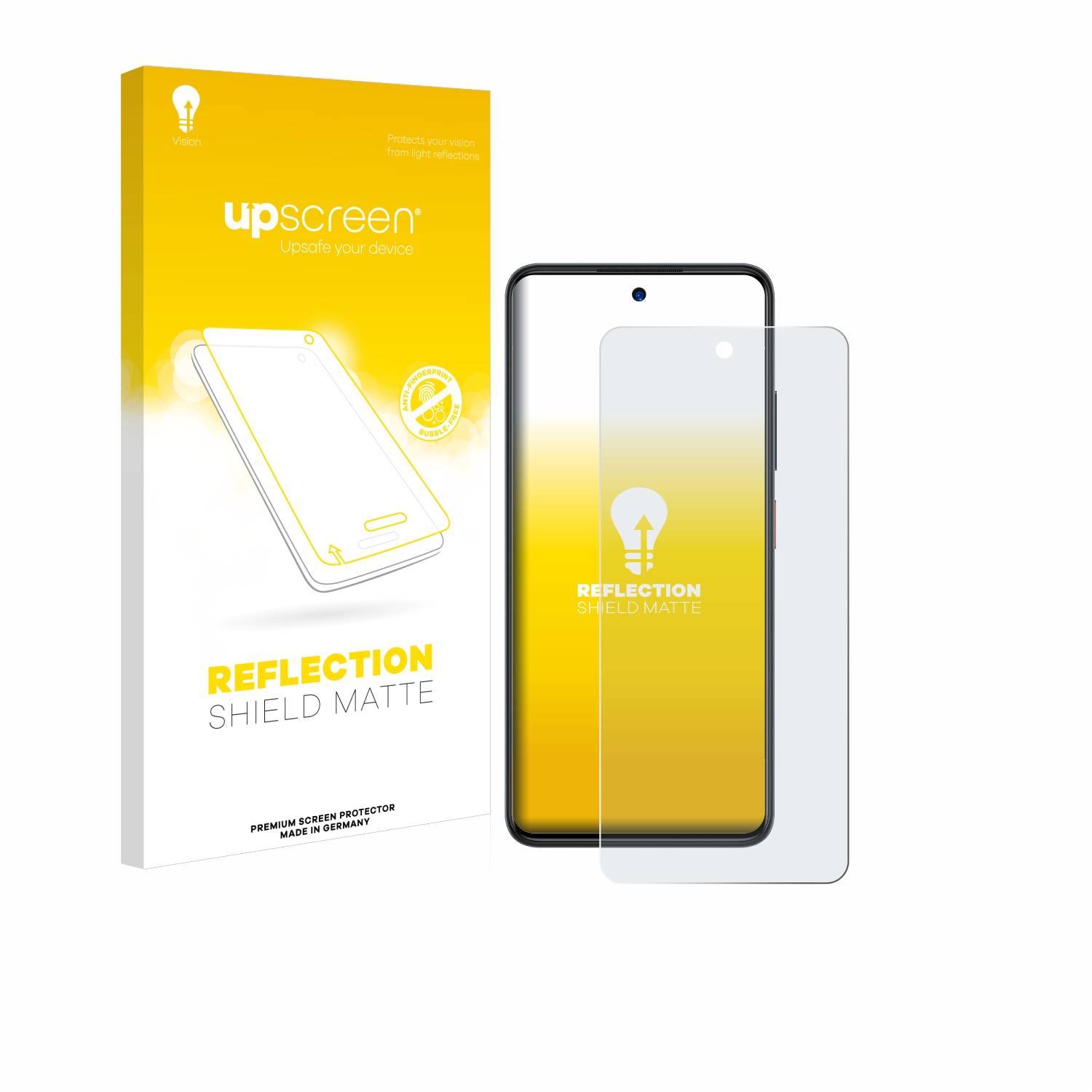 upscreen Reflection Shield Matt Schutzfolie für ZTE Blade A75 4G