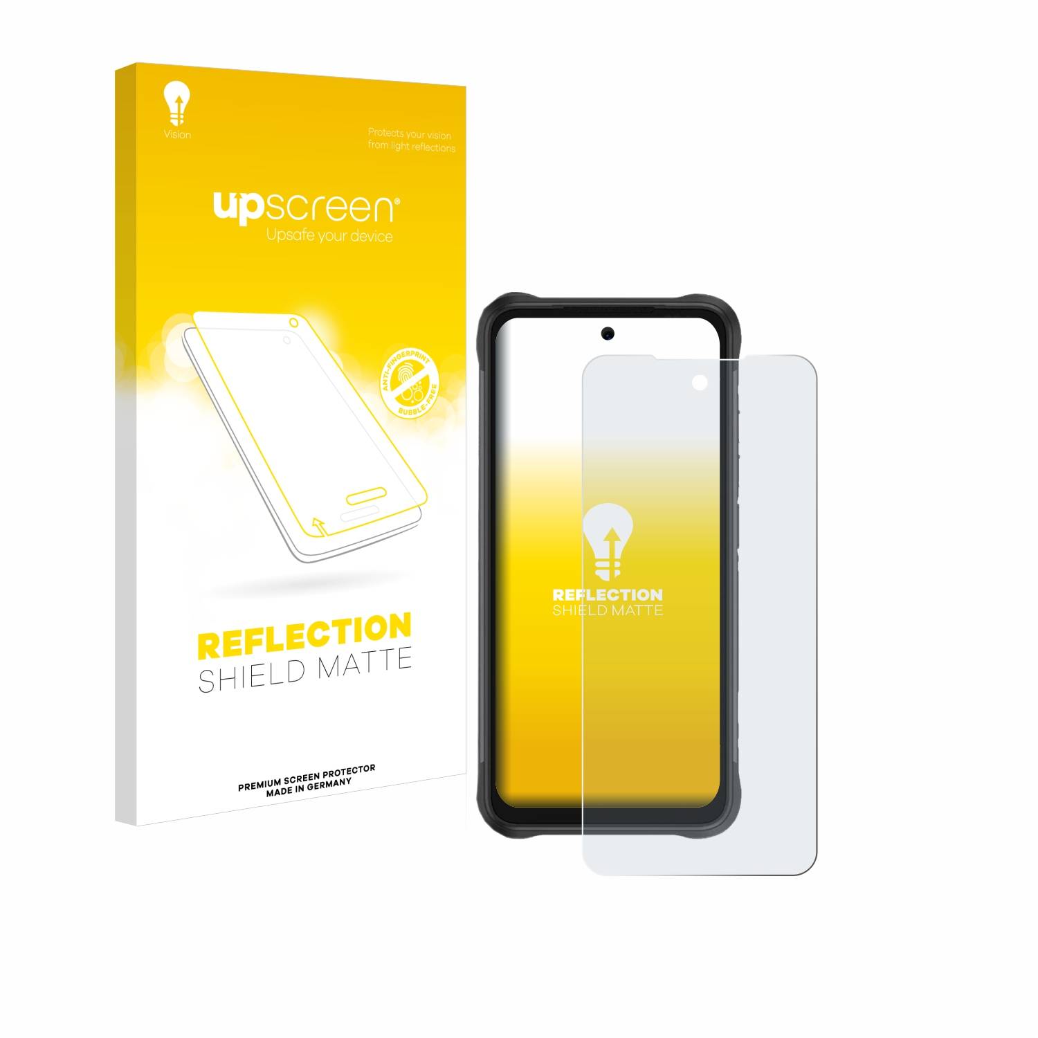 upscreen Reflection Shield Matt Schutzfolie für Umidigi Bison GT2 4G