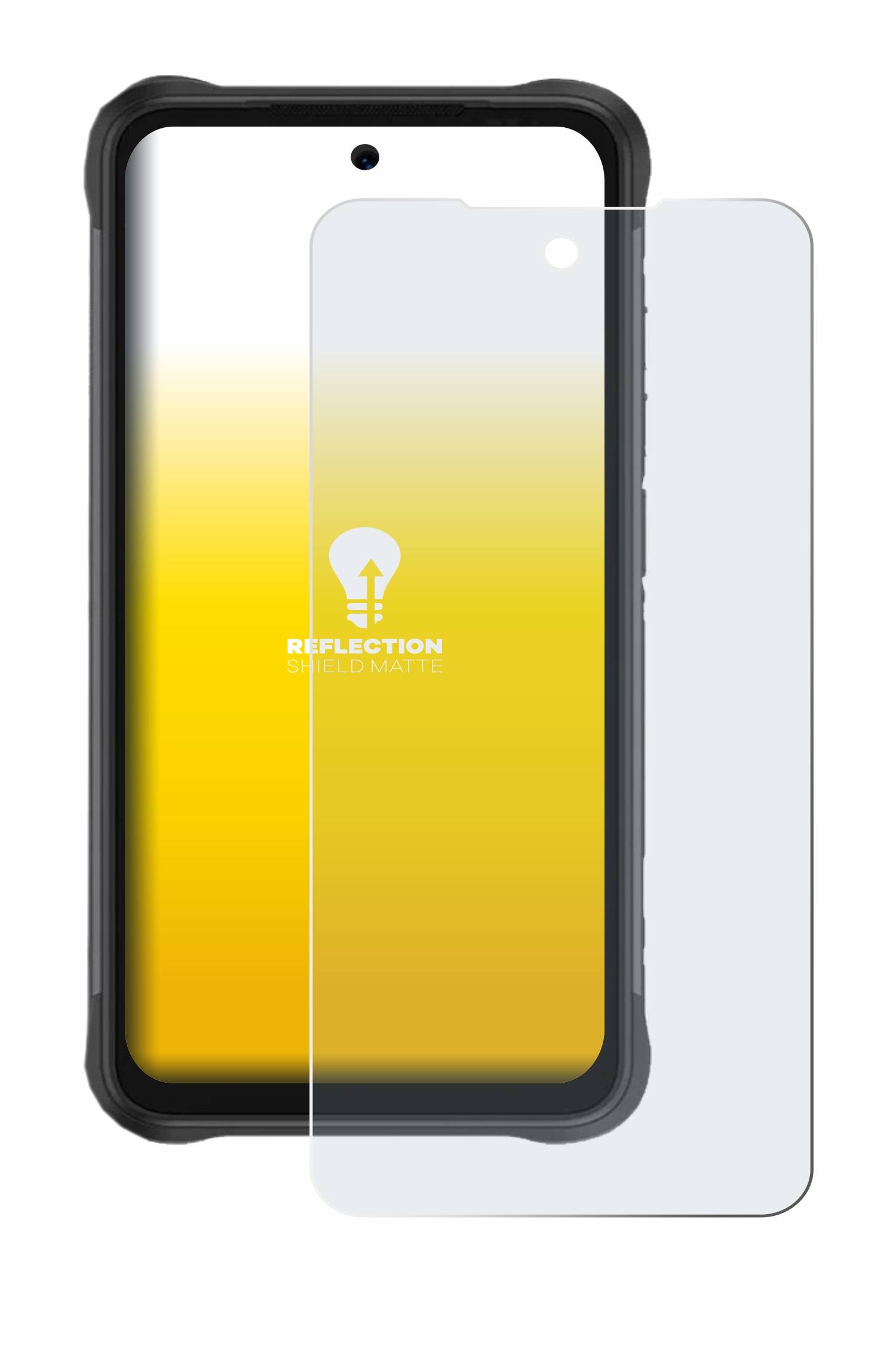upscreen Reflection Shield Matt Schutzfolie für Umidigi Bison GT2 4G