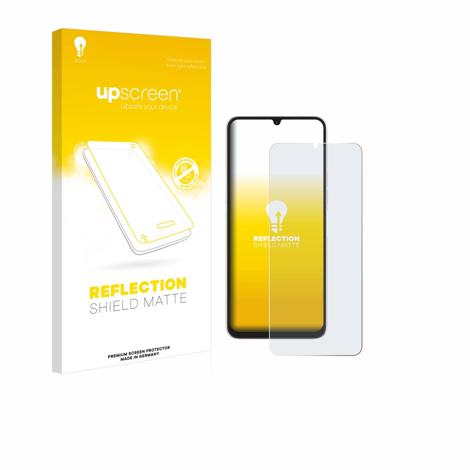 upscreen Reflection Shield Matt Schutzfolie für Umidigi F3 5G