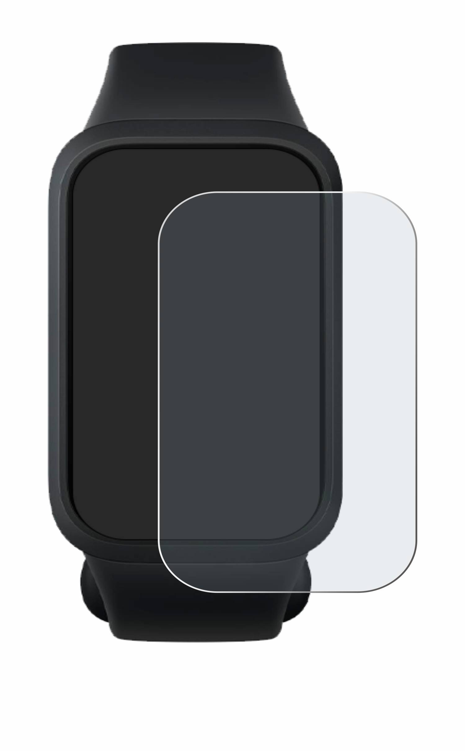 upscreen Reflection Shield Matt Schutzfolie für Xiaomi Mi Smart Band 9 Active