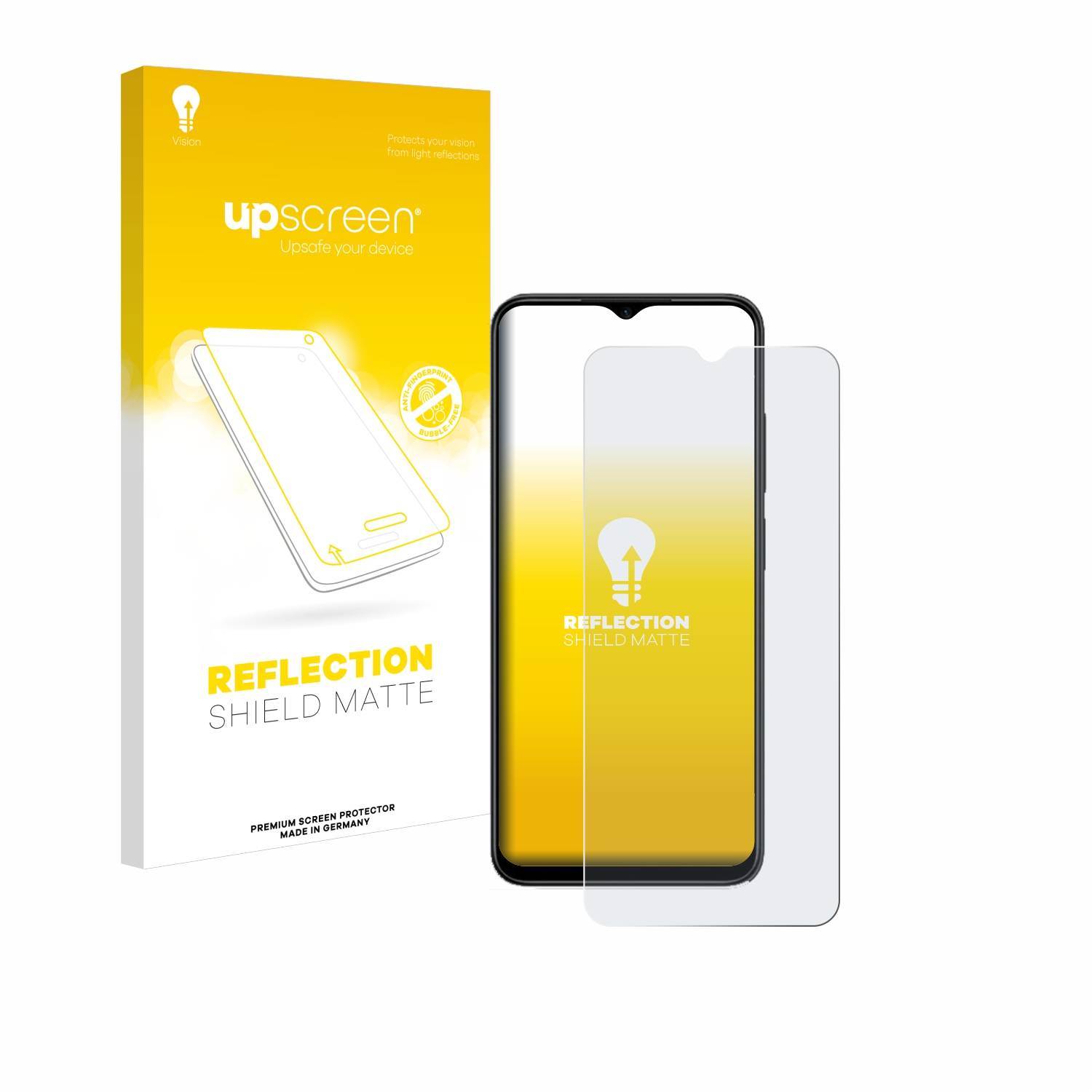 upscreen Reflection Shield Matt Schutzfolie für Xiaomi Redmi Note 11E