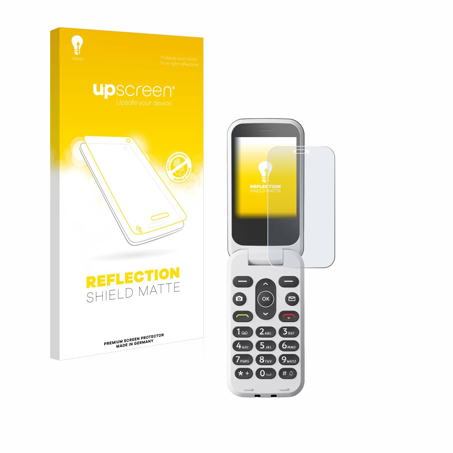 upscreen Reflection Shield Matt Schutzfolie für Doro 2820