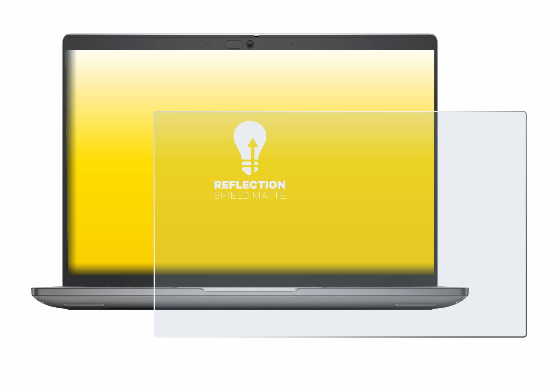 upscreen Reflection Shield Matt Schutzfolie für Dell Latitude 5450 Laptop 14