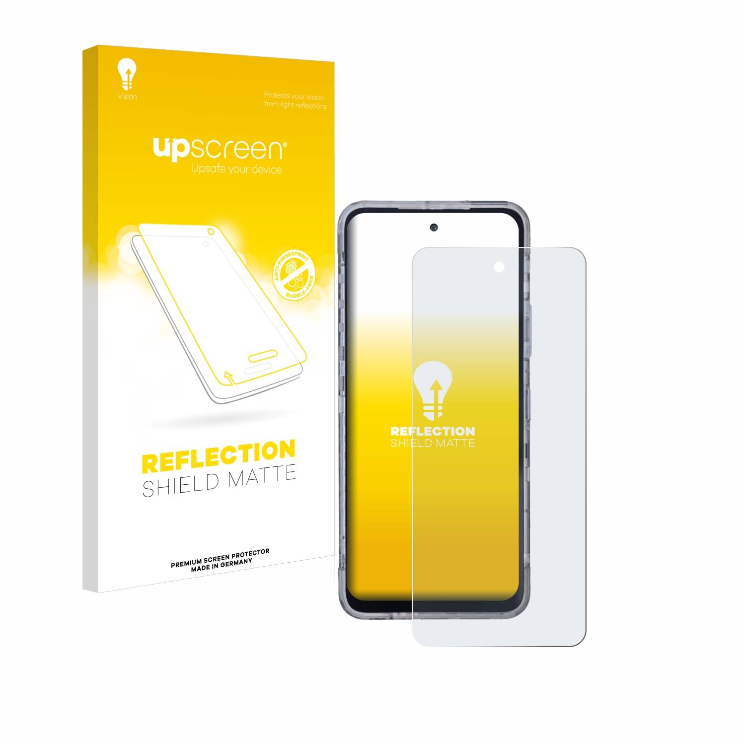 upscreen Reflection Shield Matt Schutzfolie für AGM X6 Phantom