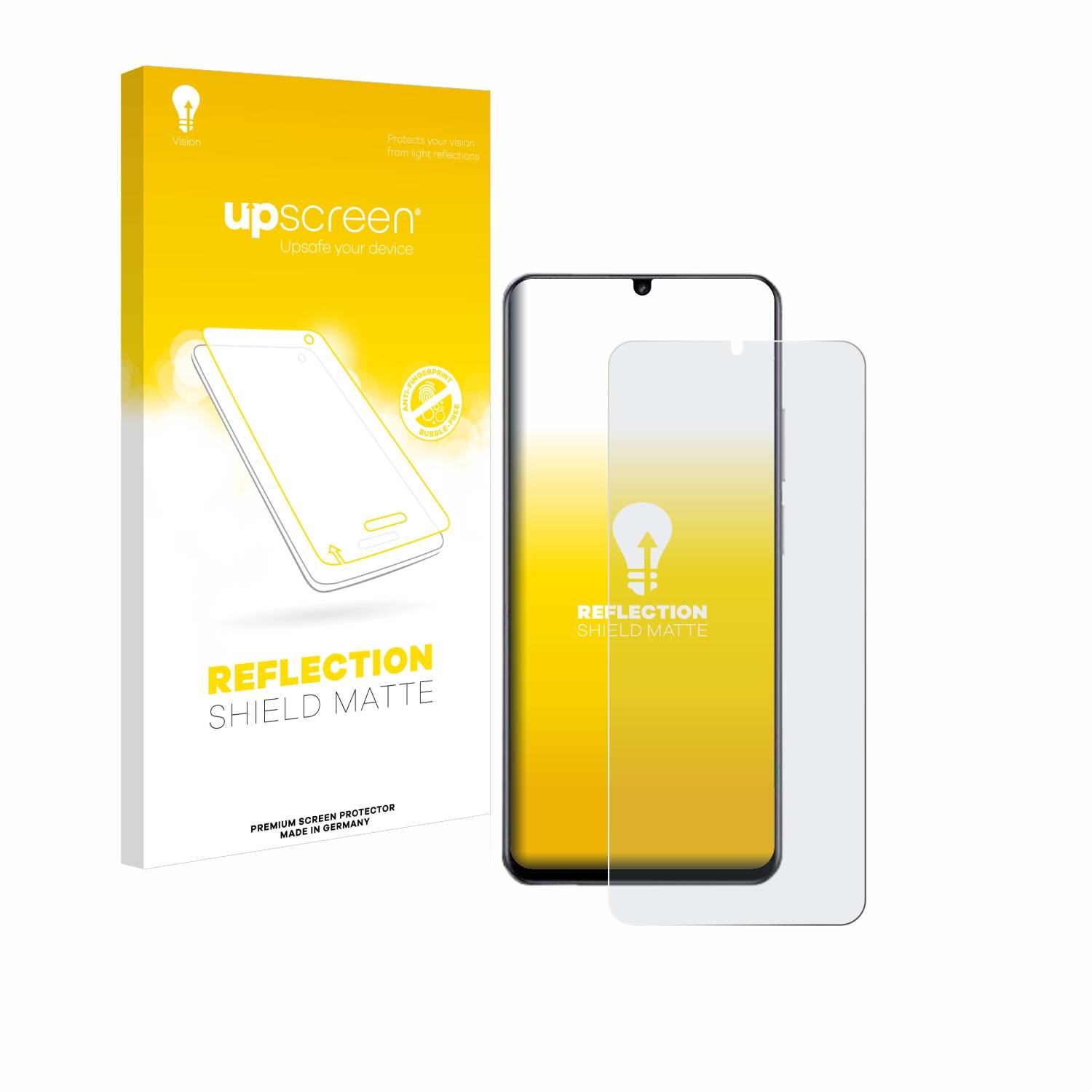 upscreen Reflection Shield Matt Schutzfolie für realme Note 60 4G