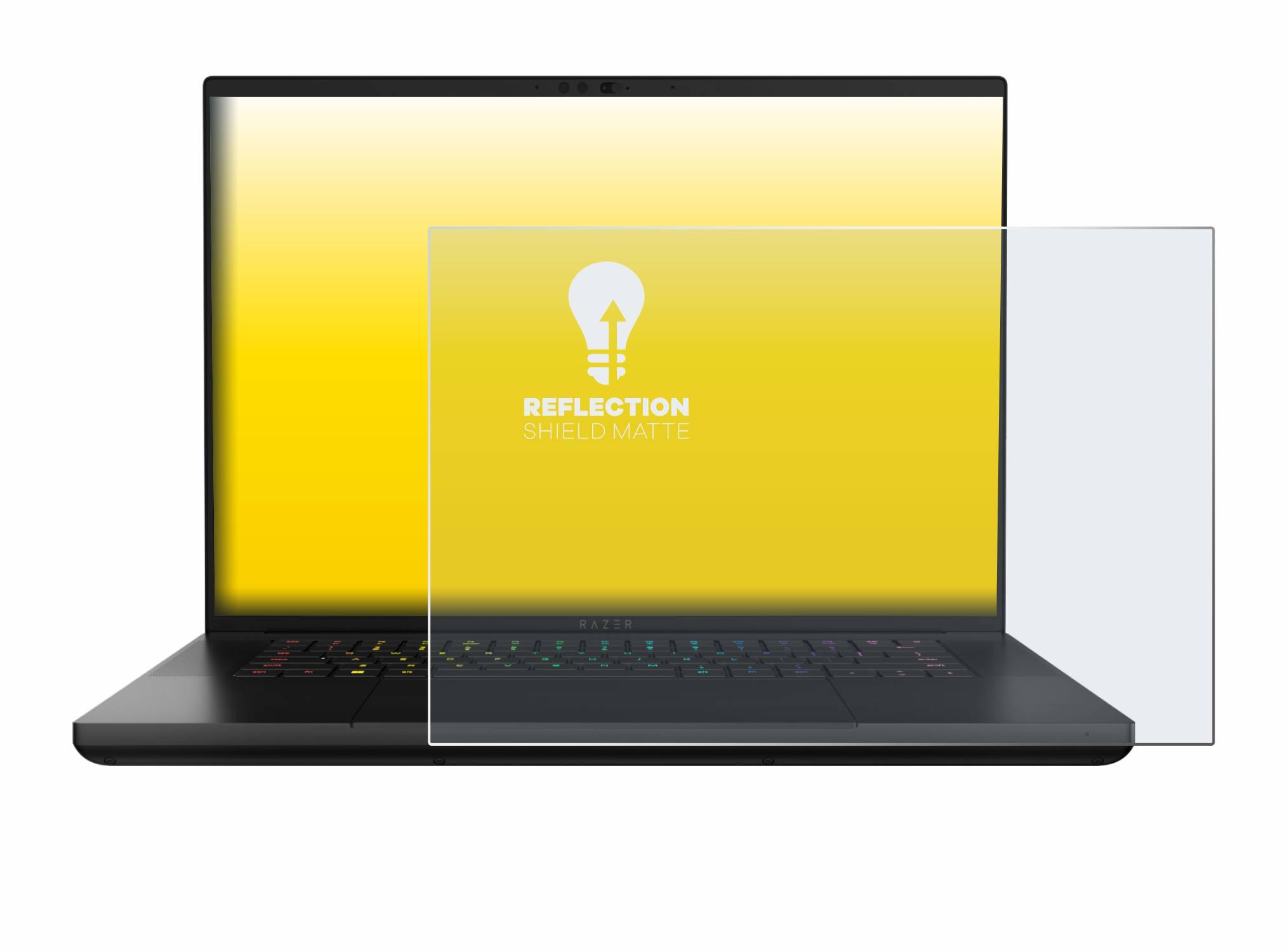 upscreen Reflection Shield Matt Schutzfolie für Razer Blade 16 2024