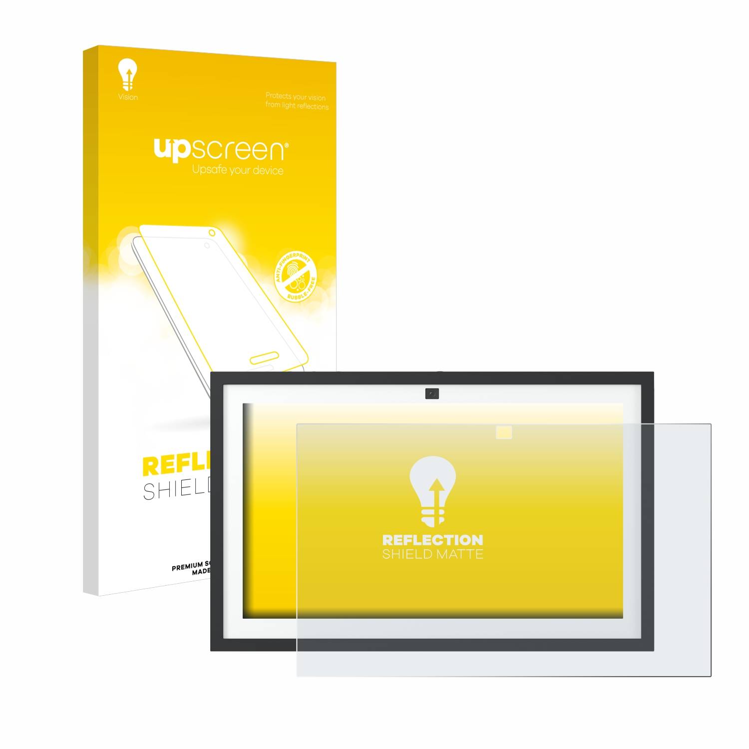 upscreen Reflection Shield Matt Schutzfolie für Amazon Echo Show 15 2024