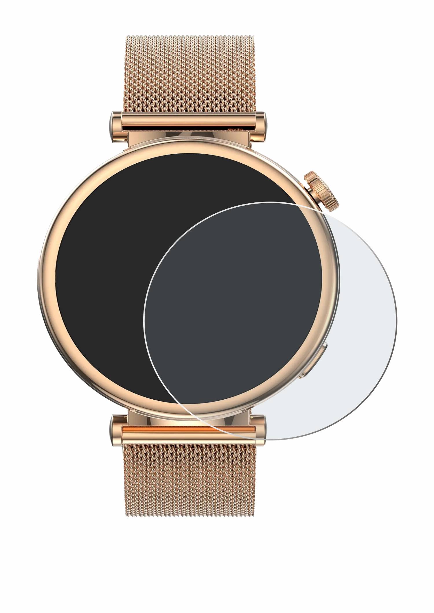 upscreen Reflection Shield Matt Schutzfolie für Kiano Watch Style