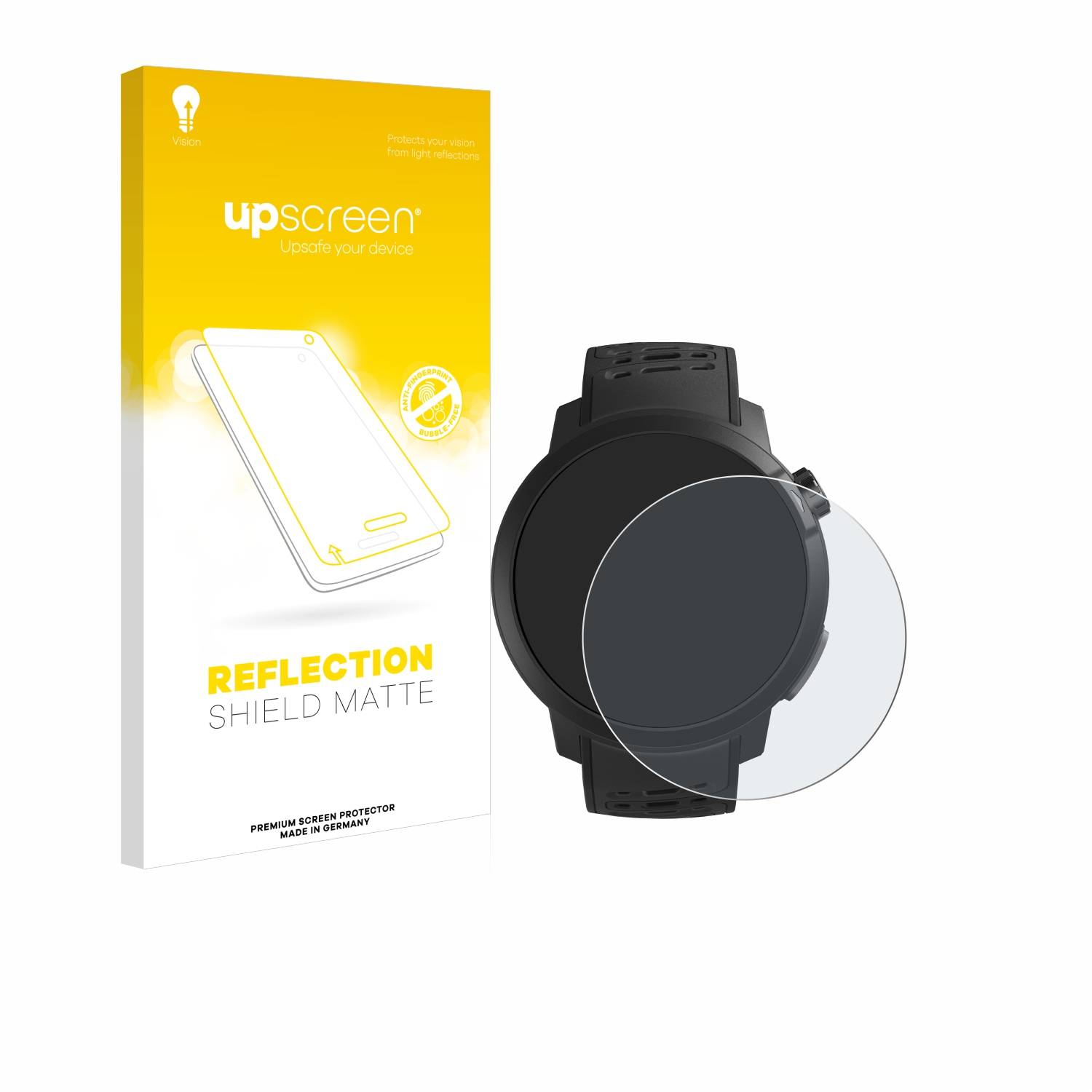 upscreen Reflection Shield Matt Schutzfolie für Coros Pace Pro