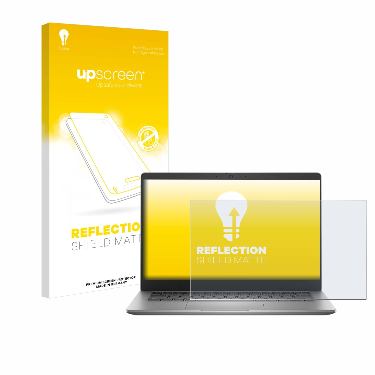 upscreen Reflection Shield Matt Schutzfolie für Dell Latitude 3340 Laptop 13.3