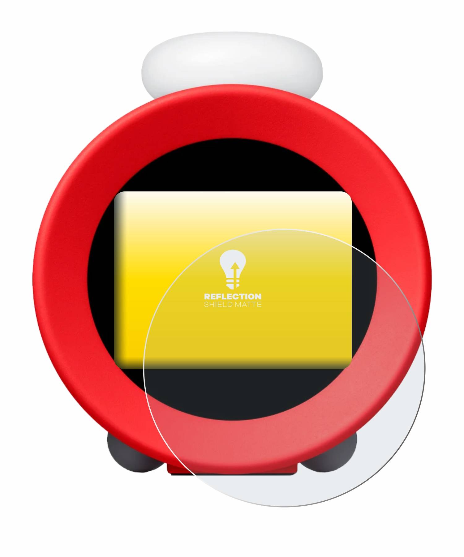 upscreen Reflection Shield Matt Schutzfolie für Nintendo Sound Clock Alarmo