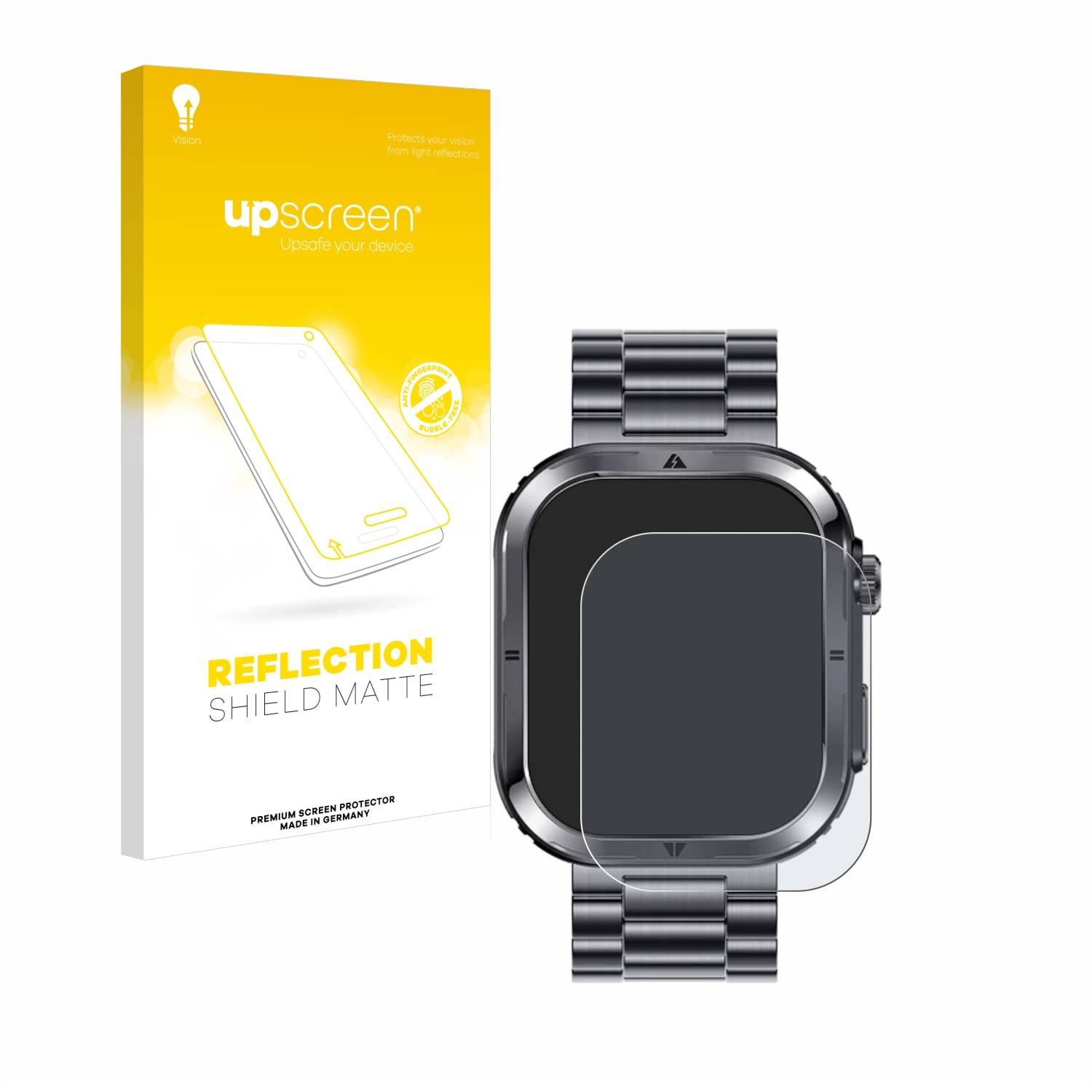 upscreen Reflection Shield Matt Schutzfolie für Rollme Hero S5