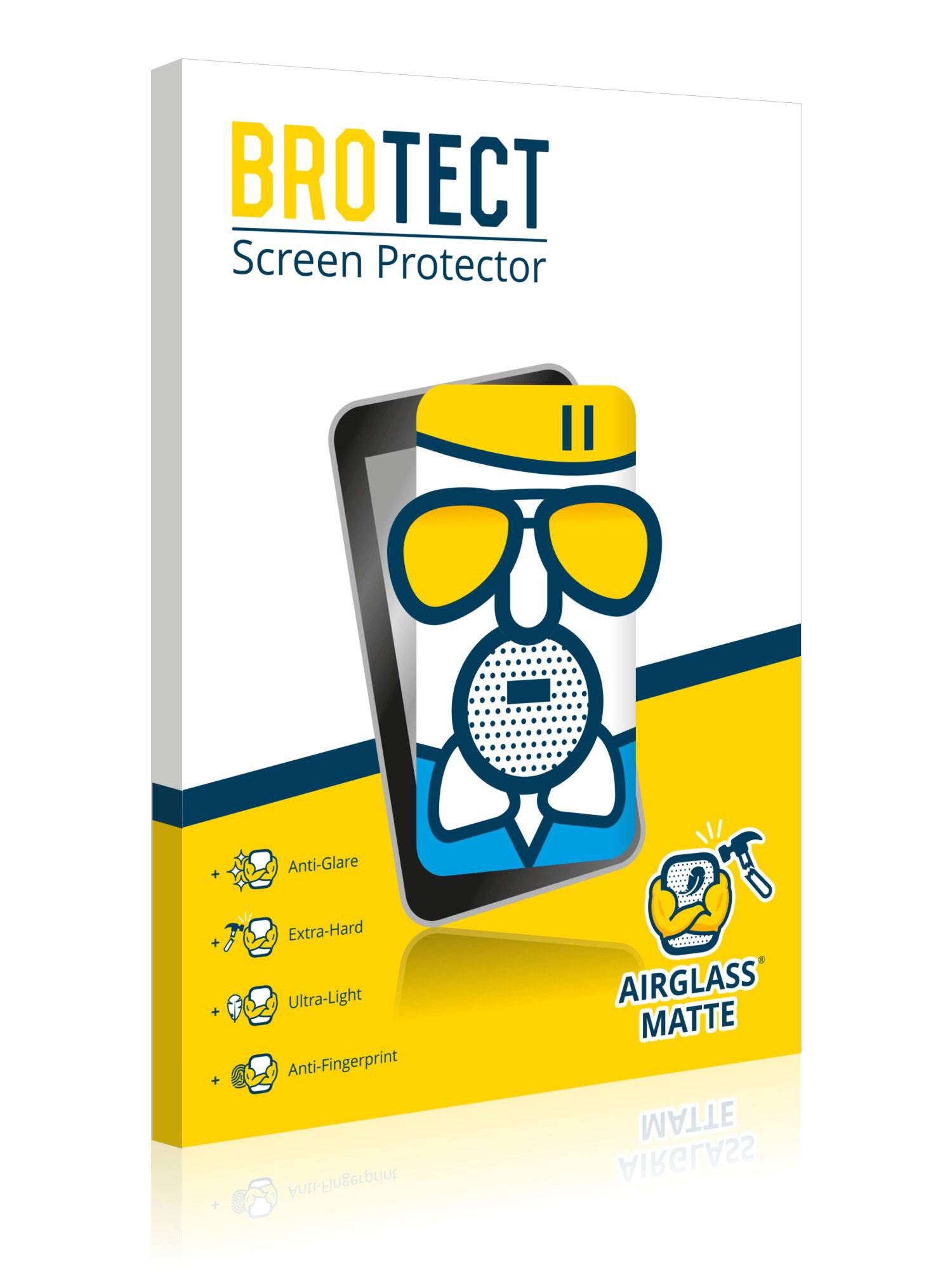 BROTECT AirGlass Matt Glas Panzer Folie für HP Elite x360 830 G11 2-in-1