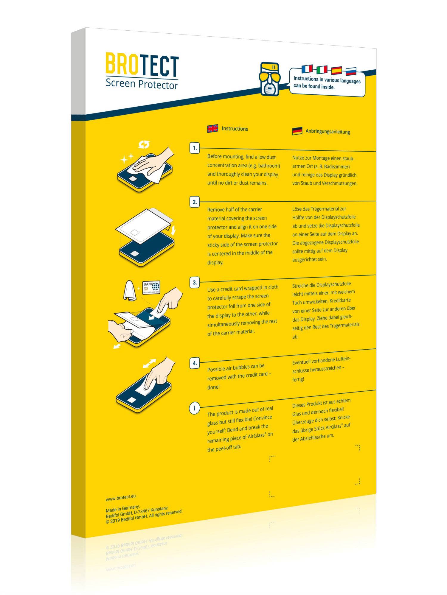 BROTECT Privacy Blickschutzfolie für Framework Laptop 13 )