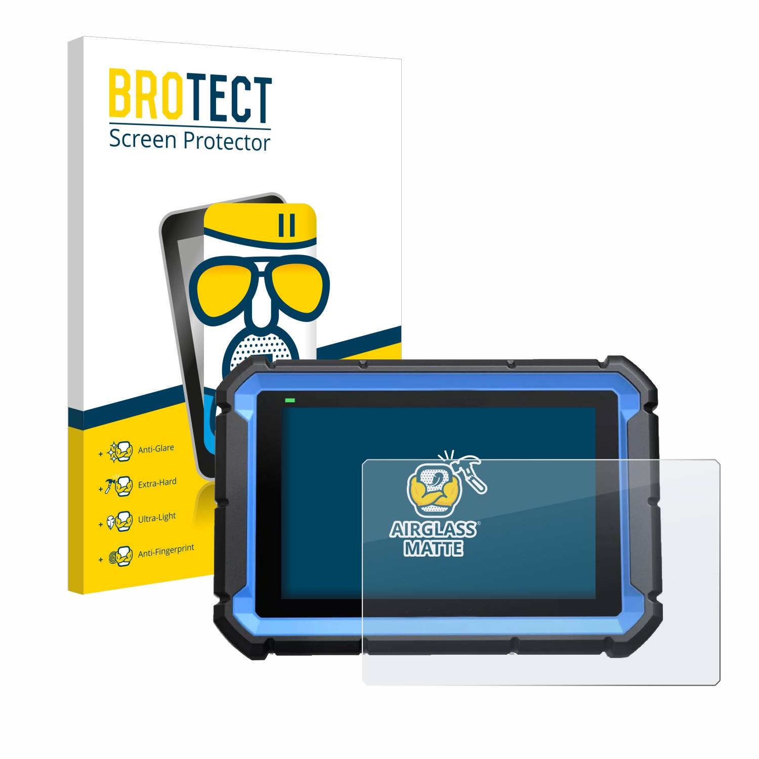 BROTECT AirGlass Matt Glas Panzer Folie für Topdon ArtiDiag Pro 8