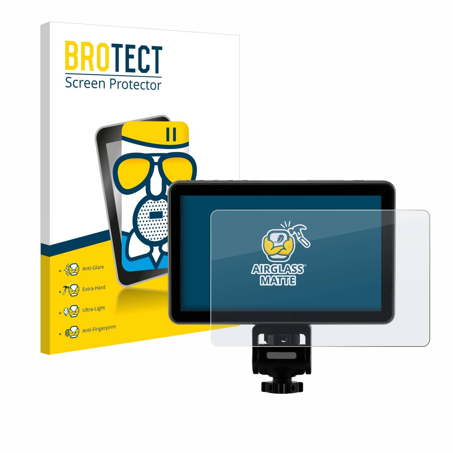 BROTECT AirGlass Matt Glas Panzer Folie für Rollei Viltrox DC-X3 6