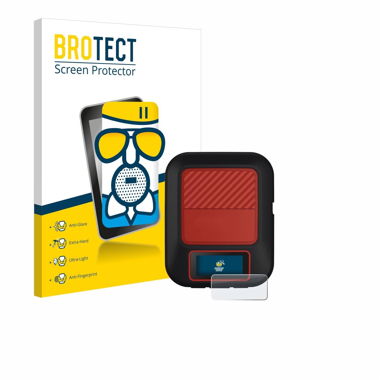 BROTECT AirGlass Matt Glas Panzer Folie für Garmin inReach Messenger Plus