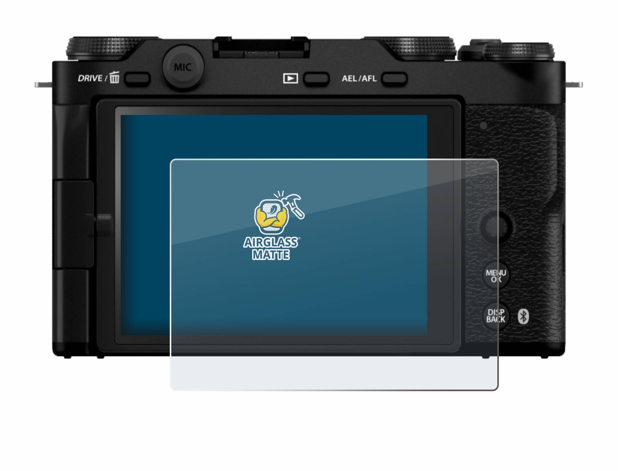 BROTECT AirGlass Matt Glas Panzer Folie für Fujifilm X-M5