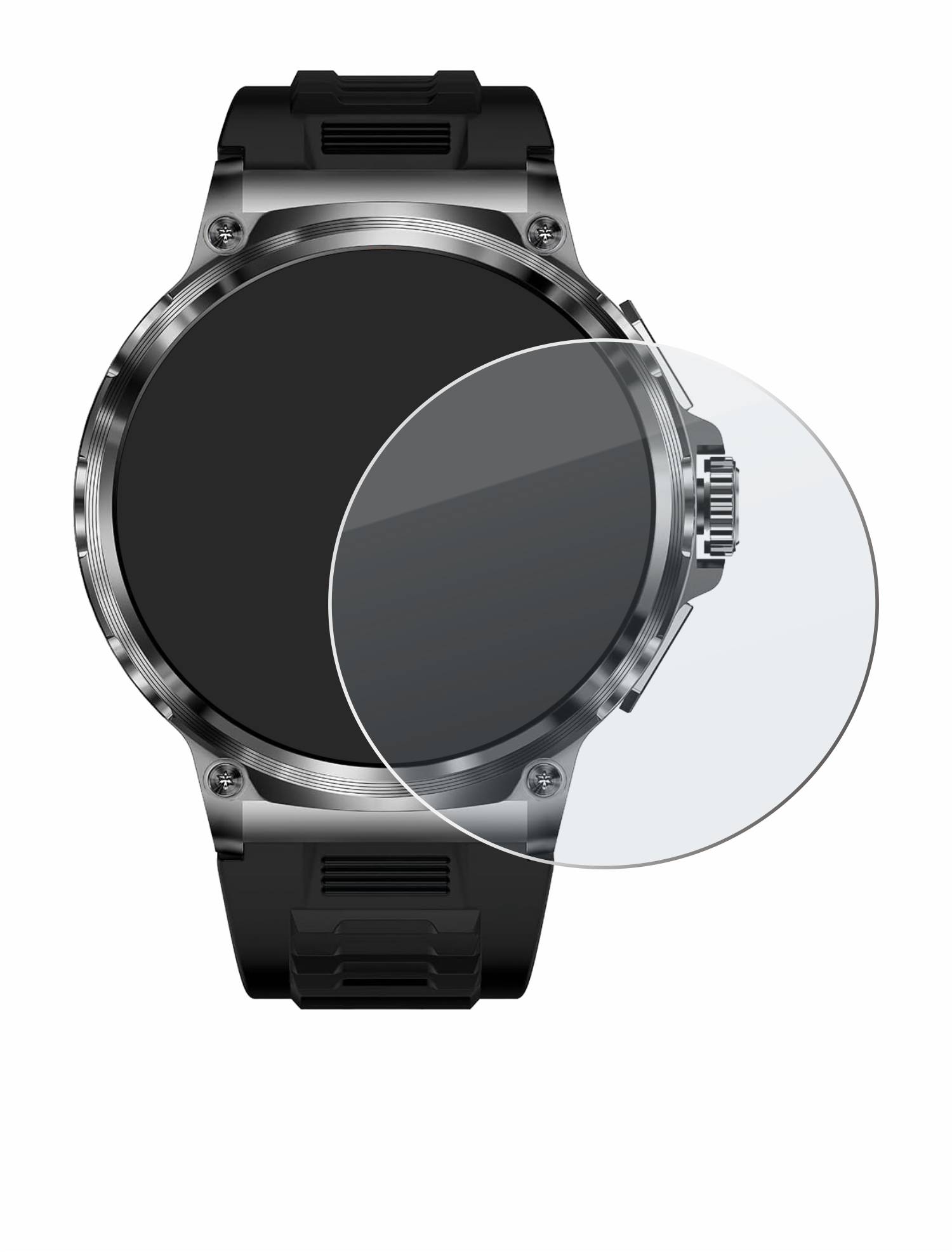 upscreen Hybrid Glas Matt Panzer-Folie für Rogbid Tank M5 1.85