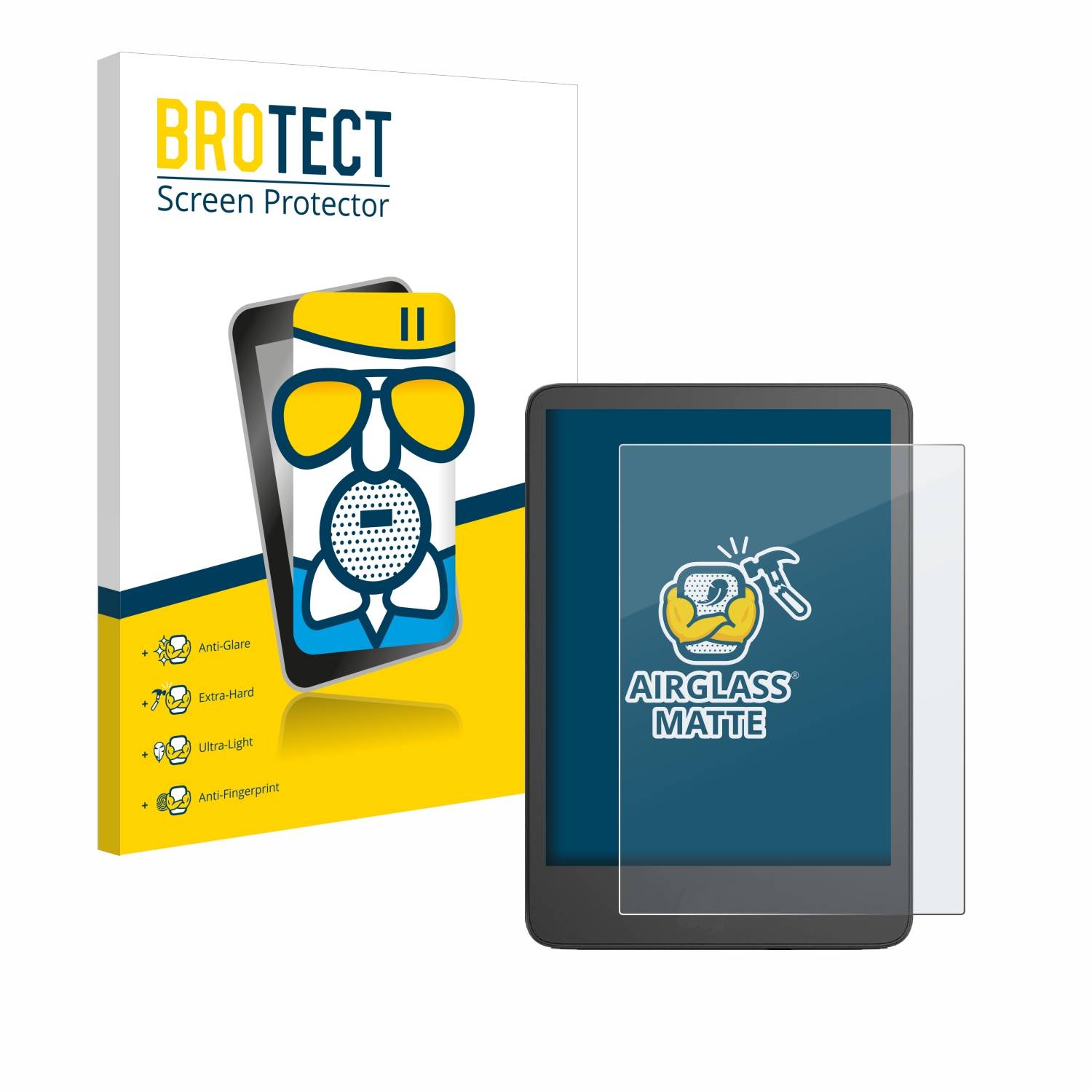 BROTECT AirGlass Matt Glas Panzer Folie für Amazon Kindle 2024