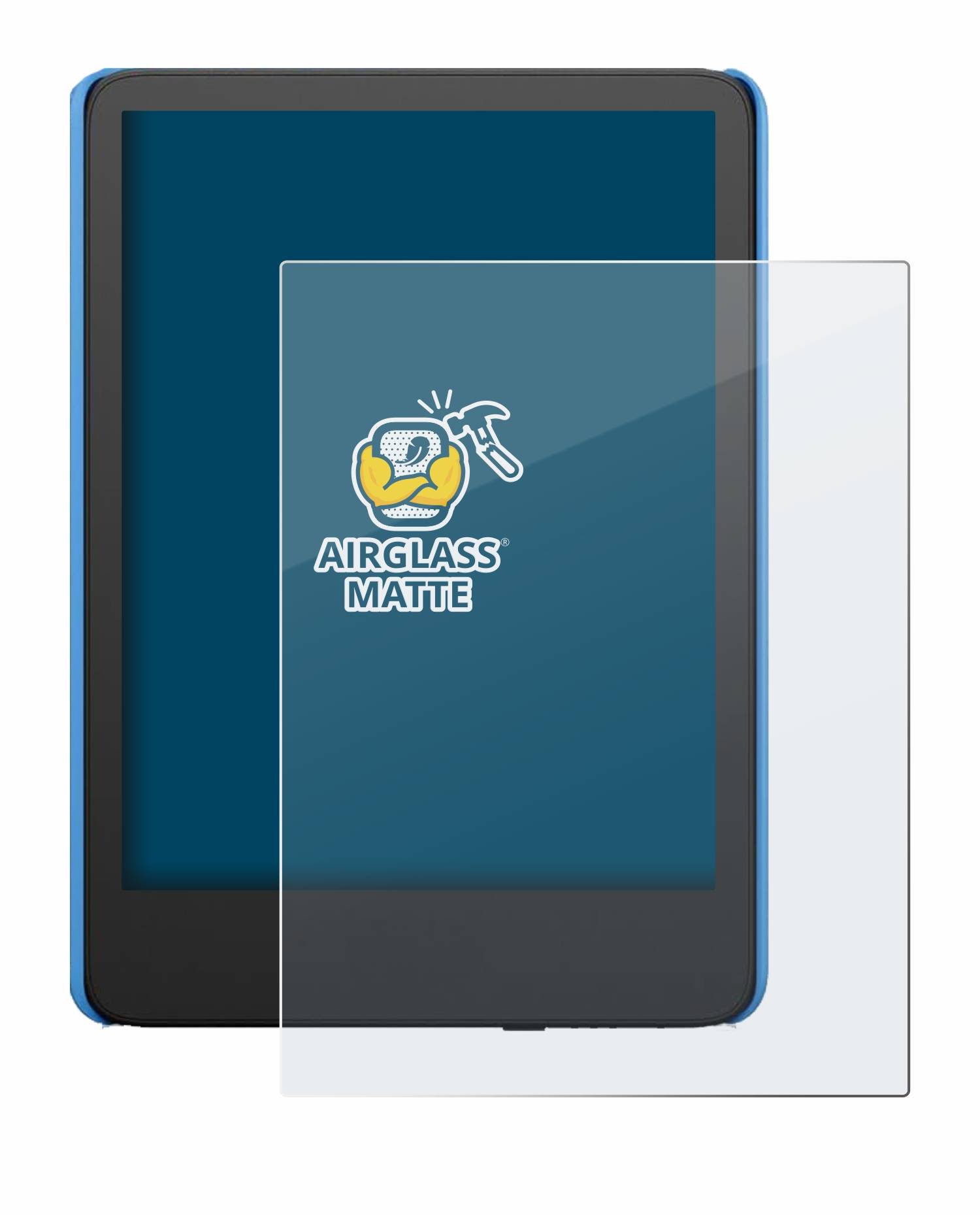 BROTECT AirGlass Matt Glas Panzer Folie für Amazon Kindle Kids (2024)