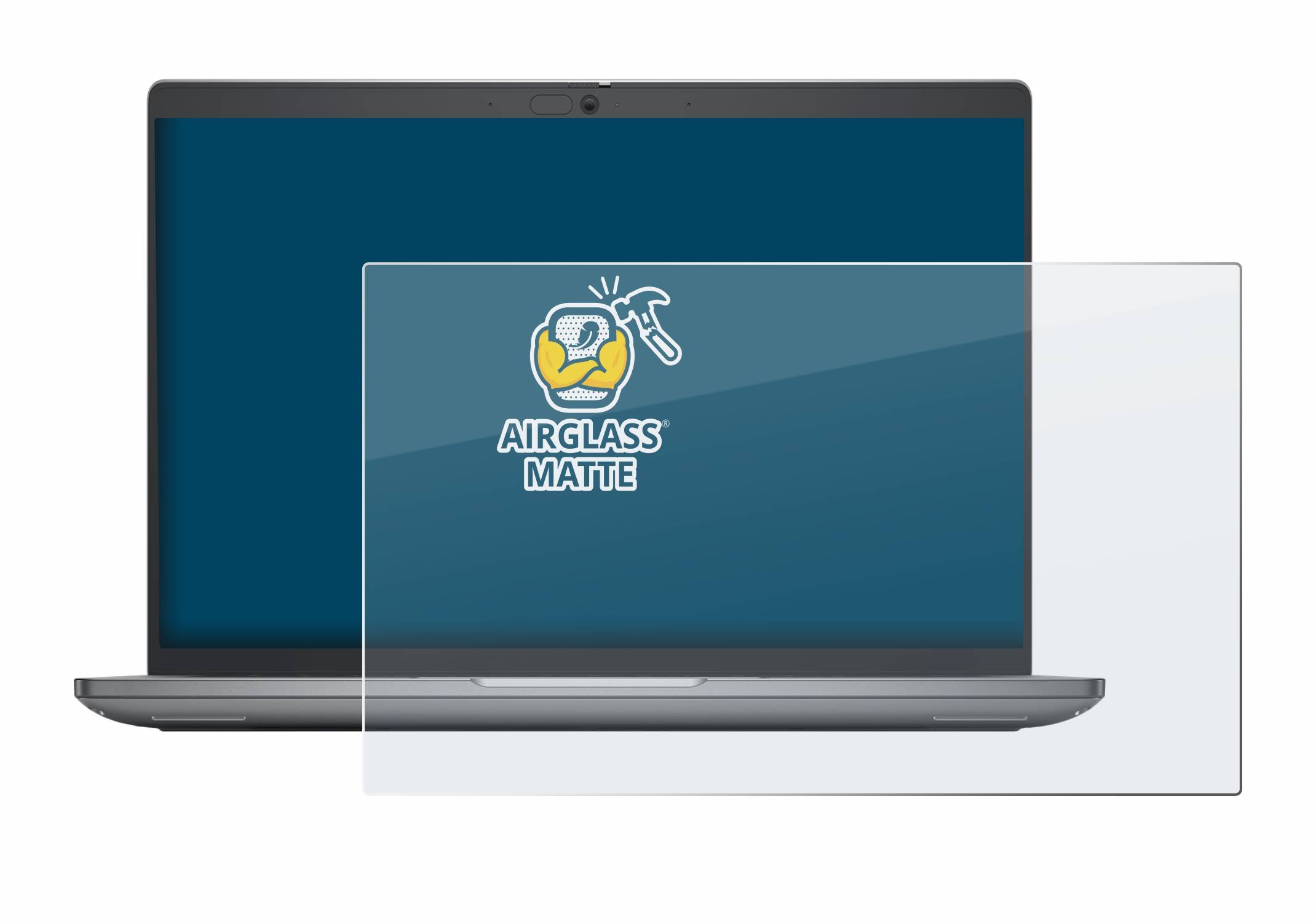 BROTECT AirGlass Matt Glas Panzer Folie für Dell Latitude 5450 Laptop 14