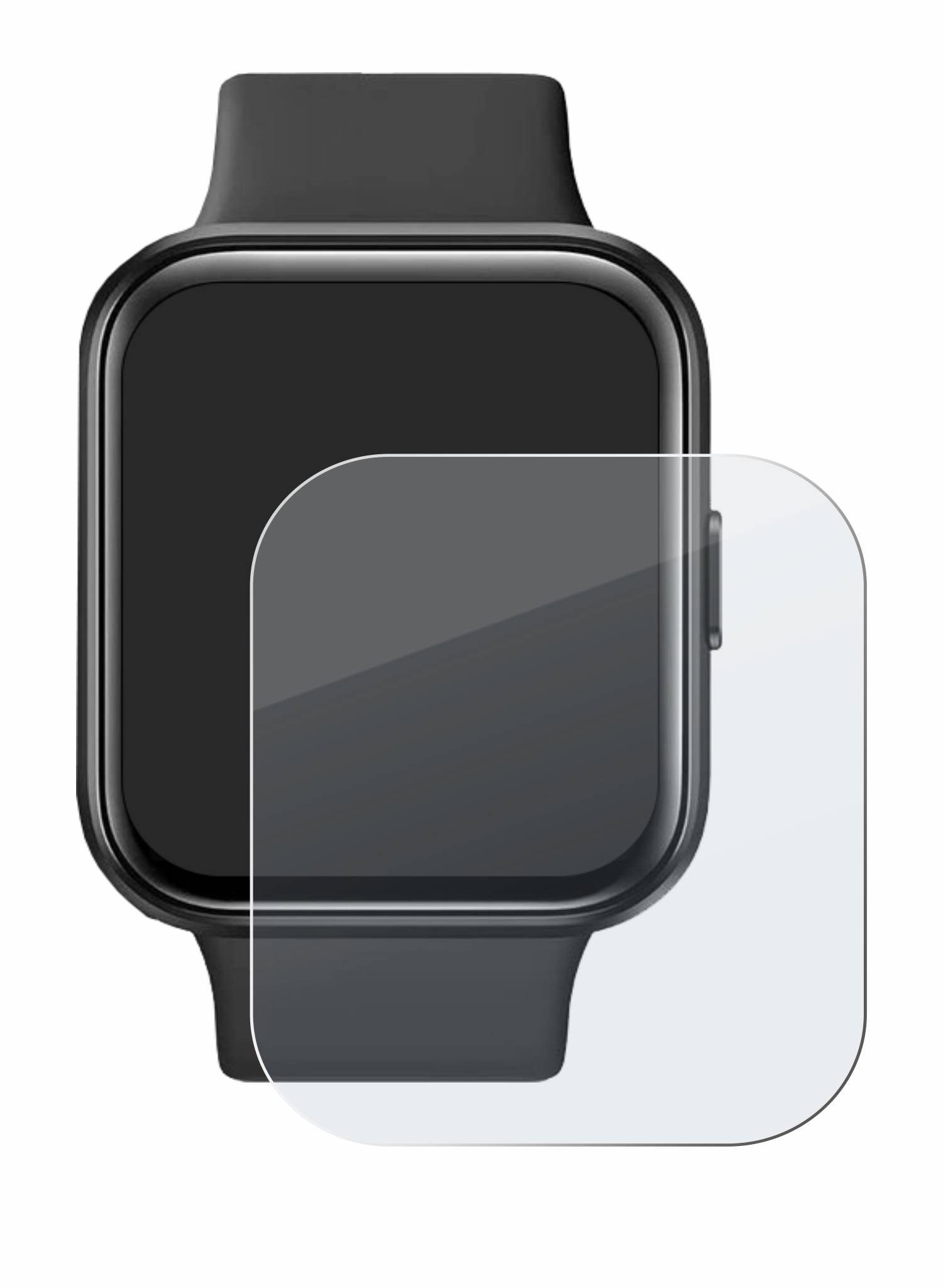 BROTECT AirGlass Matt Glas Panzer Folie für Maoo Maximize Smartwatch