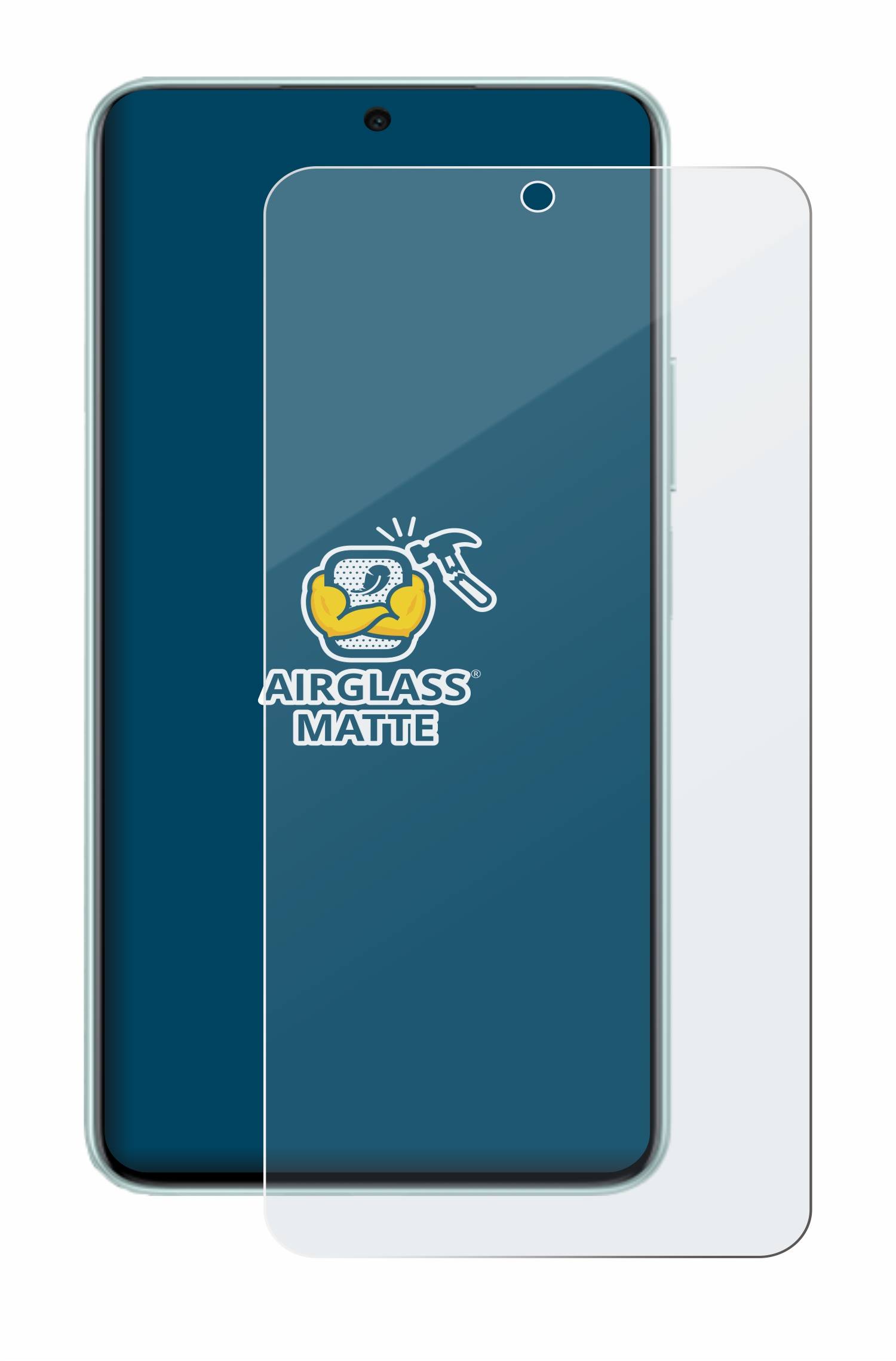 BROTECT AirGlass Matt Glas Panzer Folie für Honor X9c Smart