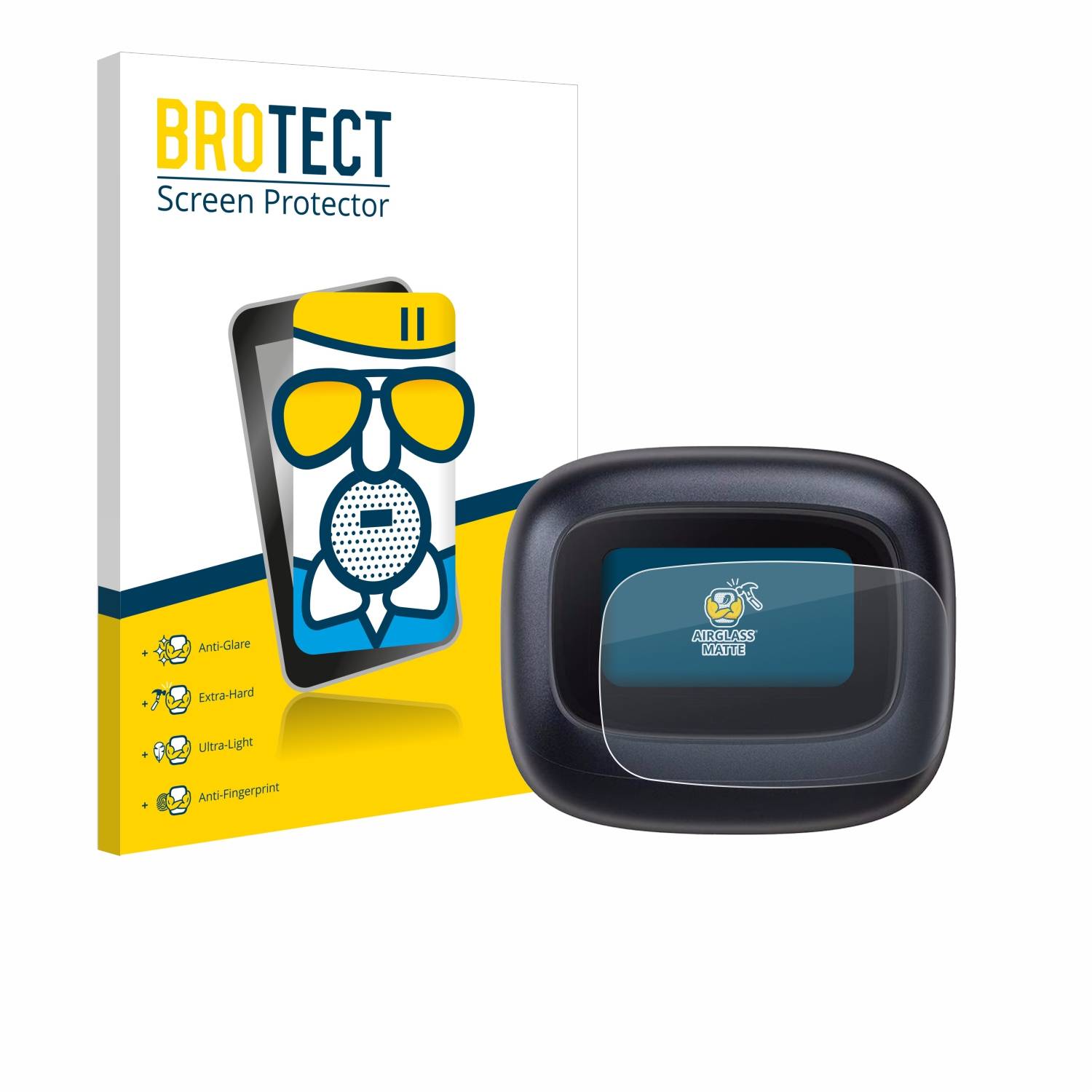 BROTECT AirGlass Matt Glas Panzer Folie für Baseus M2s Ultra