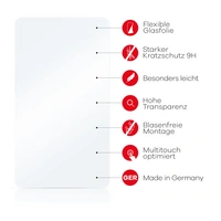 upscreen Hybrid Glas Panzer-Folie für Yaesu FTM-500DR upscreen Hybrid Glas Panzer-Folie für Yaesu FTM-500DR