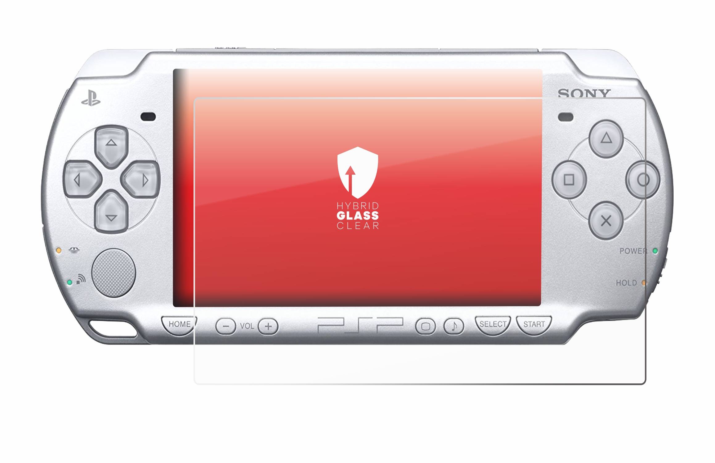 upscreen Hybrid Glas Panzer-Folie für Sony PSP 2004