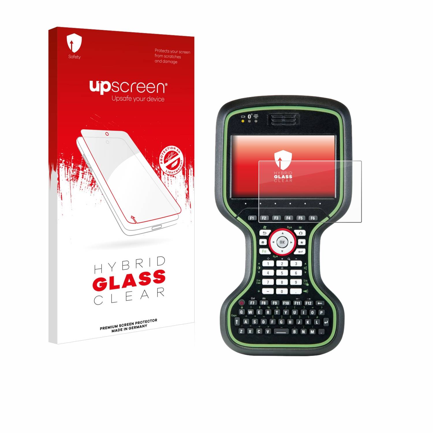 upscreen Hybrid Glas Panzer-Folie für Leica CS20 3.75G Disto